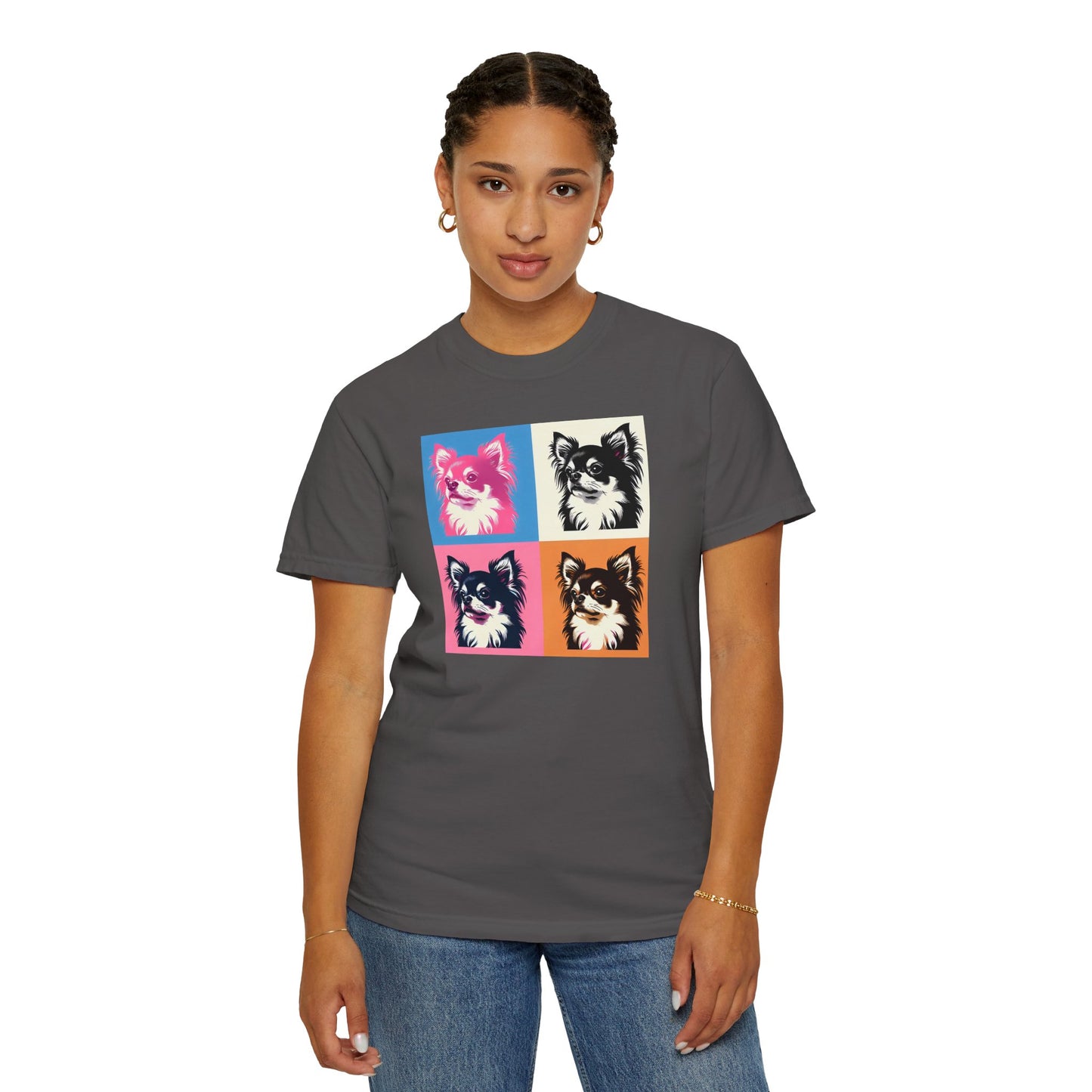 Colorful Chihuahua Unisex T-Shirt - Fun & Playful Pet Lover Gift