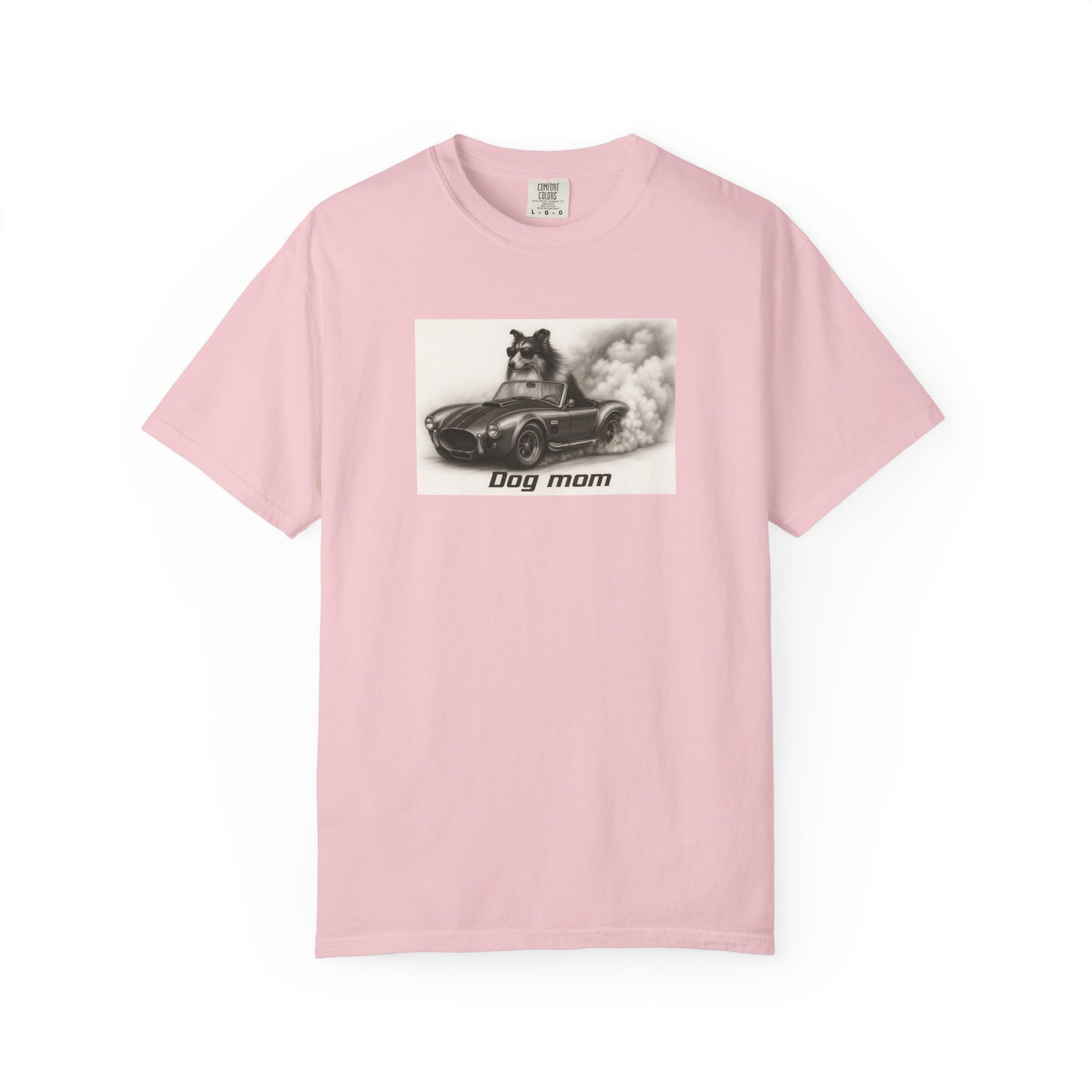 Dog Mom - Collie - “Cool Dogs in Cool Cars” T-Shirt Collection