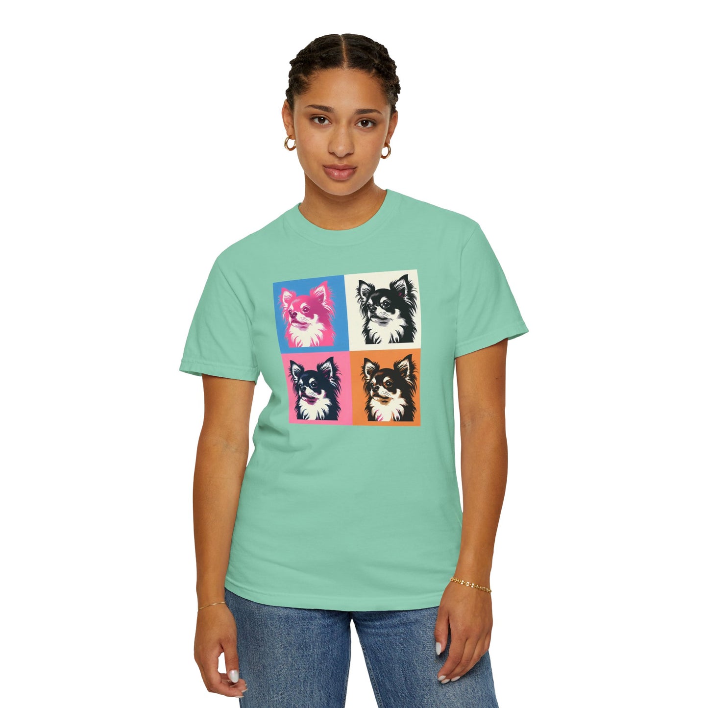 Colorful Chihuahua Unisex T-Shirt - Fun & Playful Pet Lover Gift