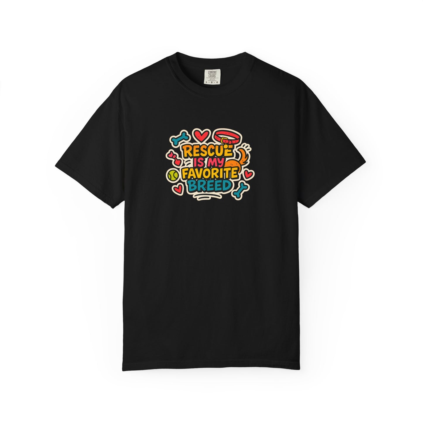 Rescue Is My Favorite Breed T-Shirt