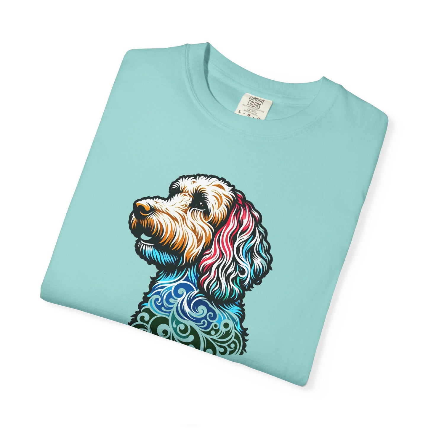 Labradoodle Love Tee – Color Splash Edition