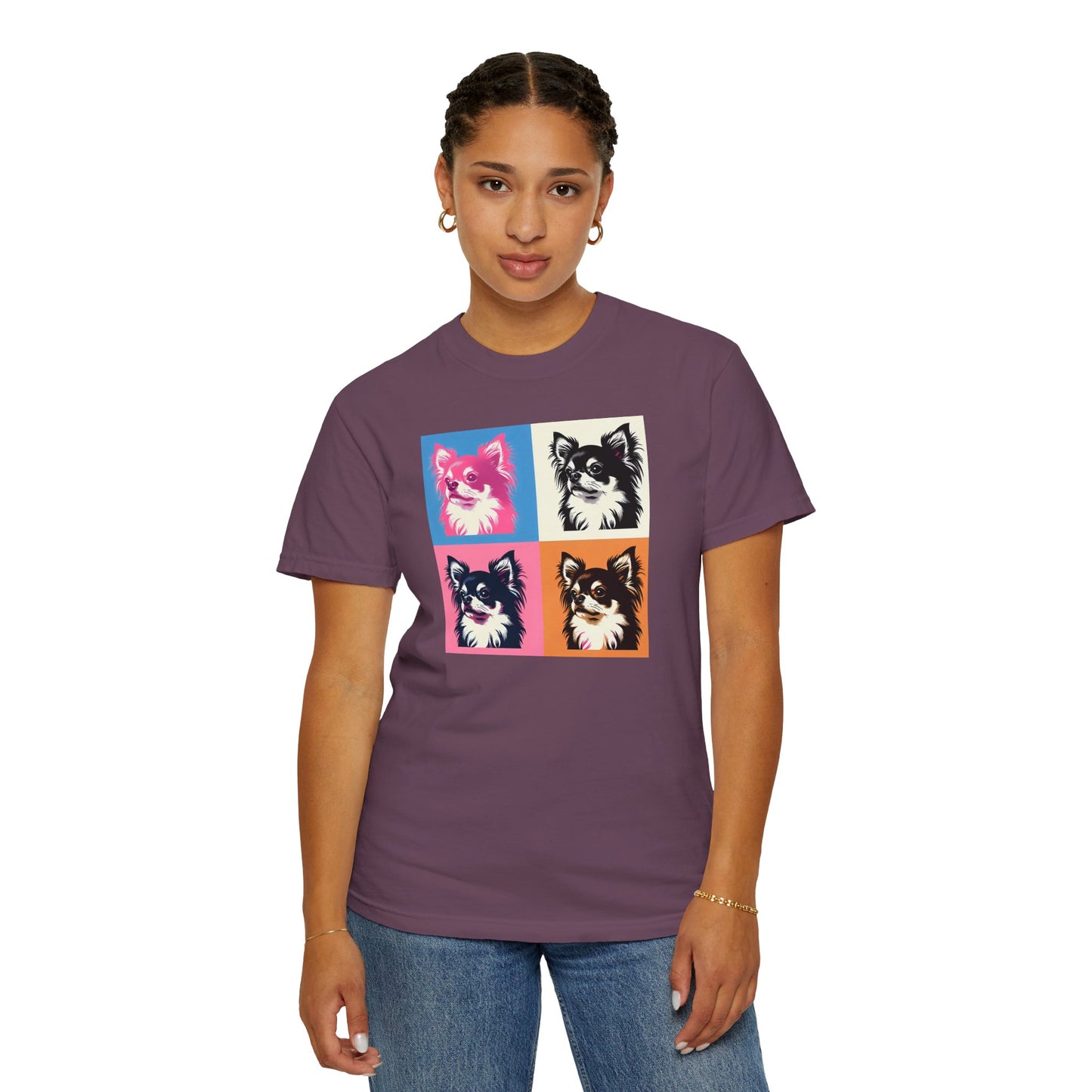 Colorful Chihuahua Unisex T-Shirt - Fun & Playful Pet Lover Gift