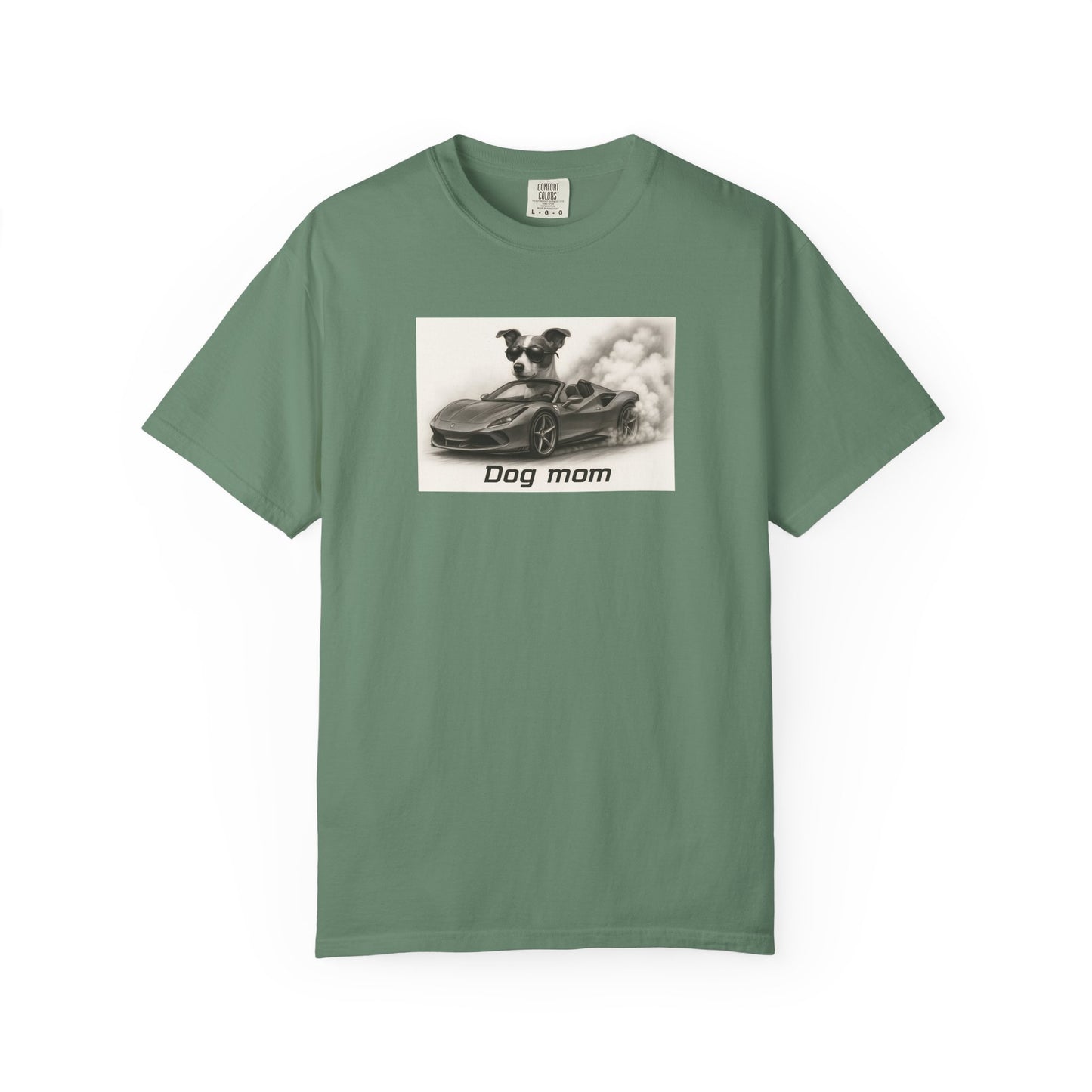Dog Mom - Jack Russell Terrier - “Cool Dogs in Cool Cars” T-Shirt Collection