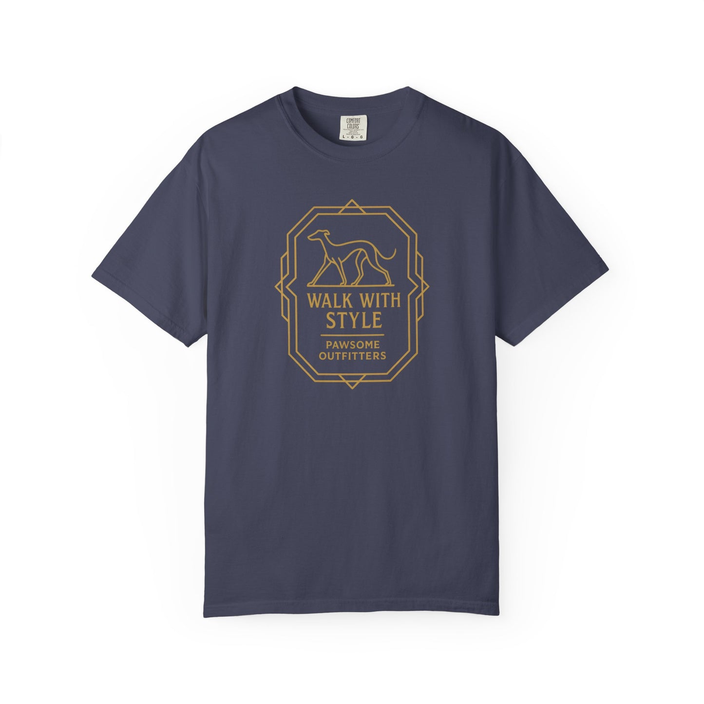 Stylish Dog Lovers T-Shirt, Casual Pet Owner Tee, Walk With Style Graphic Shirt, Gift for Dog Lovers, Comfortable Everyday Wear