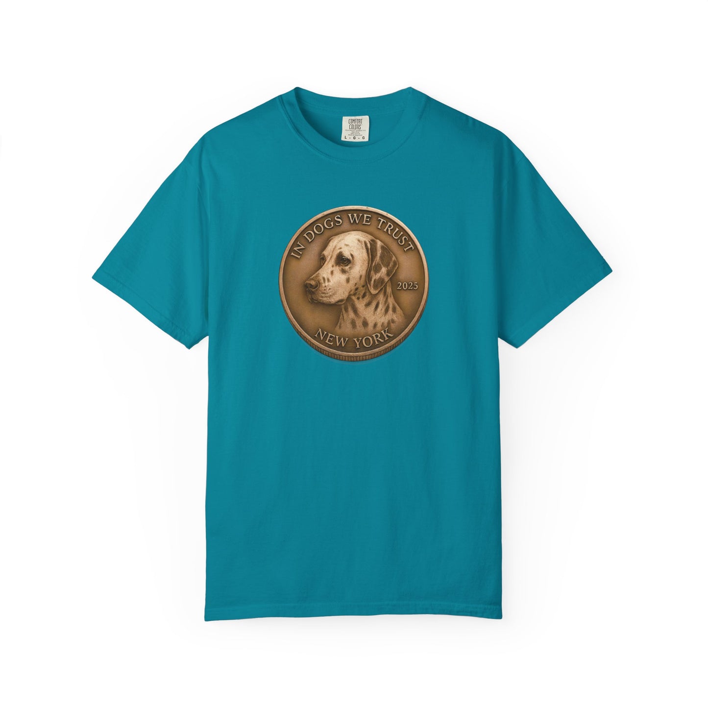 New York State Coin T-Shirt Collection - Proud Dog Breed Illustrations