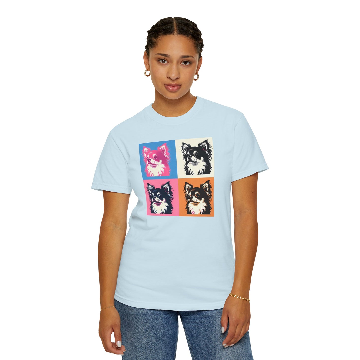 Colorful Chihuahua Unisex T-Shirt - Fun & Playful Pet Lover Gift