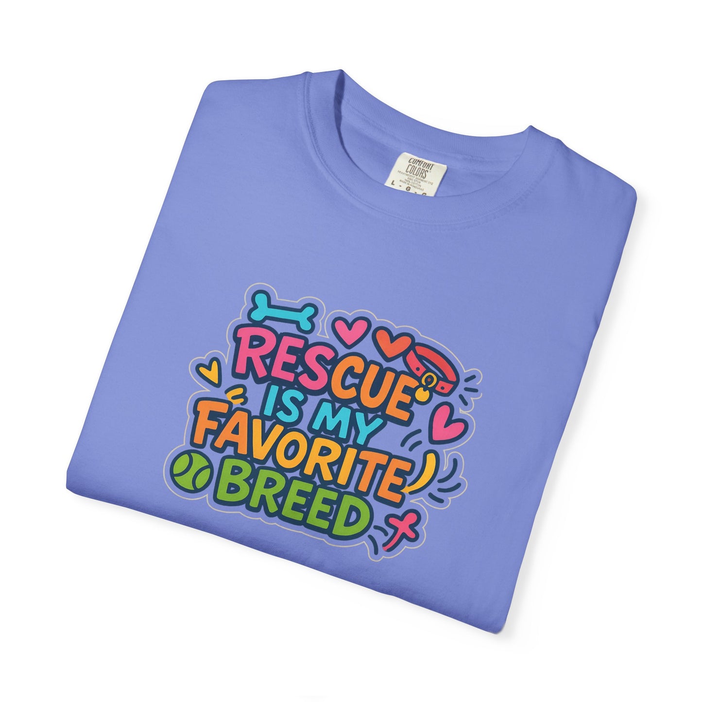 Rescue Dog Lover Unisex T-Shirt - Perfect Gift for Pet Owners, Animal Rescue Support, Casual Wear, Dog Adoption Events, Animal Lovers [...]
