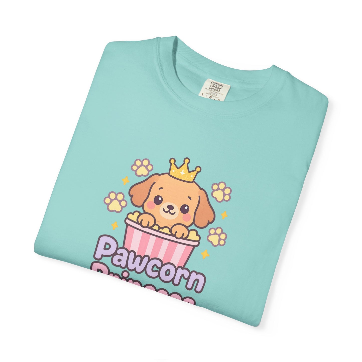 Pawprint Princess T-Shirt, Cute Dog Lover Tee, Funny Pet Shirt, Gift for Dog Moms, Animal Lover Clothing