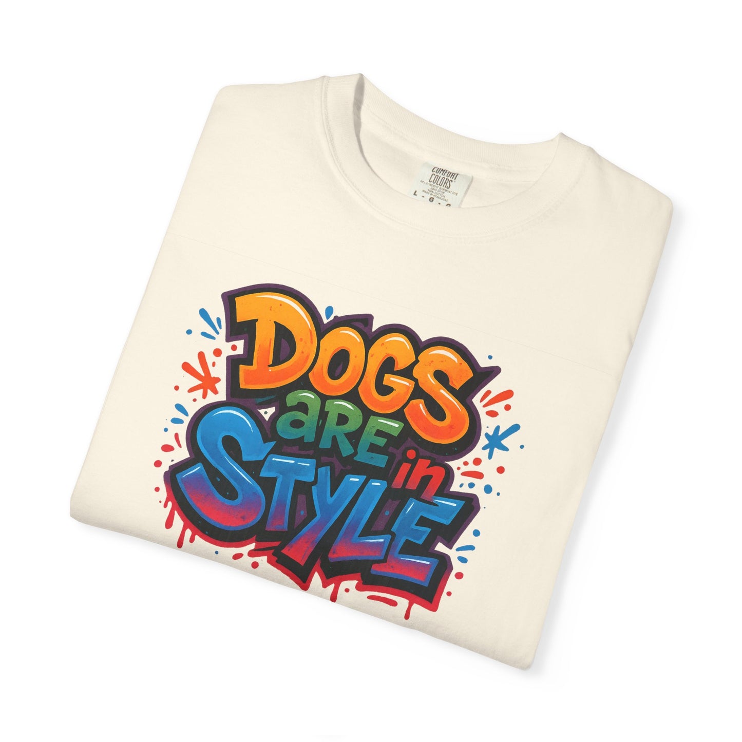 Stylish Dog Lovers T-Shirt - "Dogs are in STYLE"