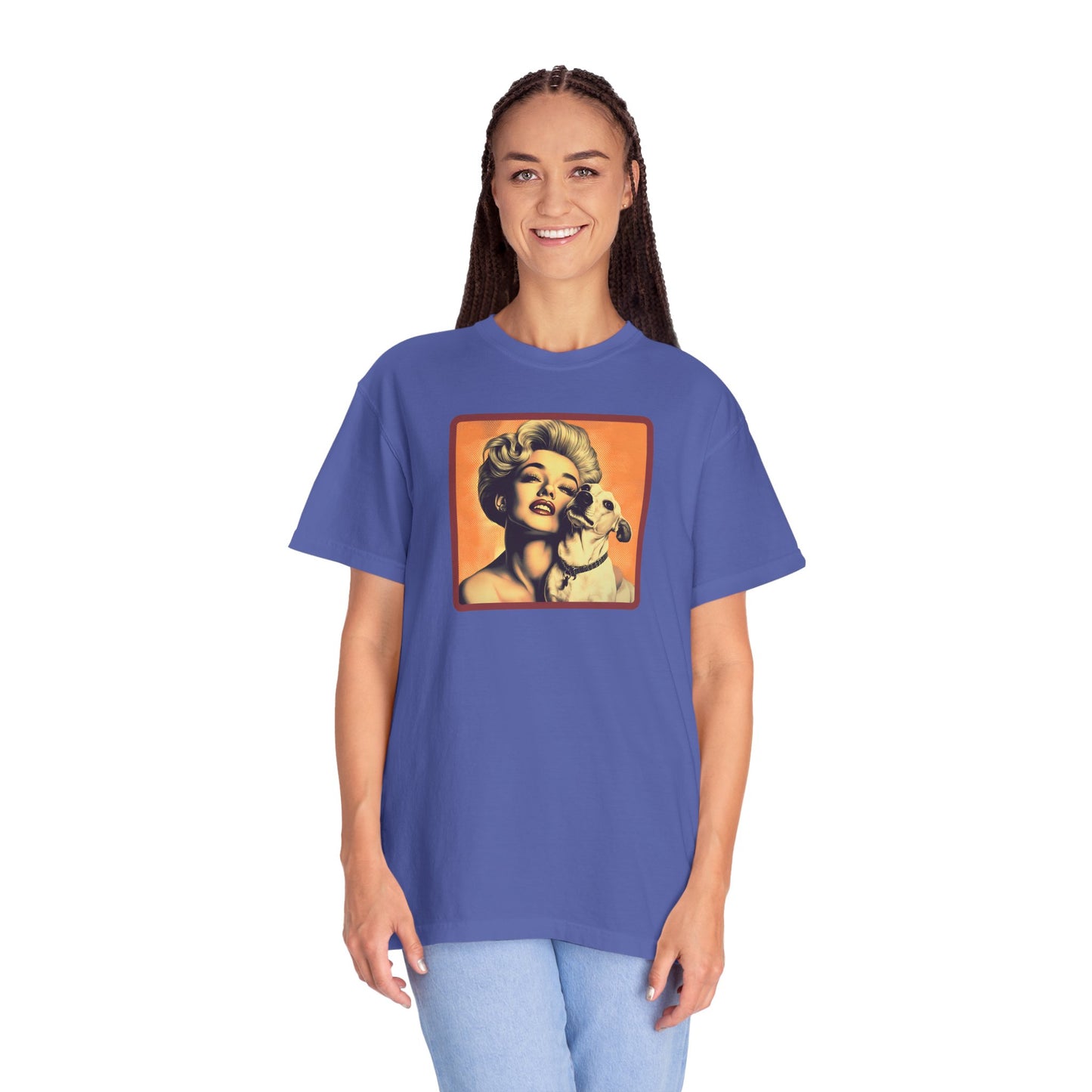 Vintage Poster T-Shirt - Unisex Garment-Dyed Tee
