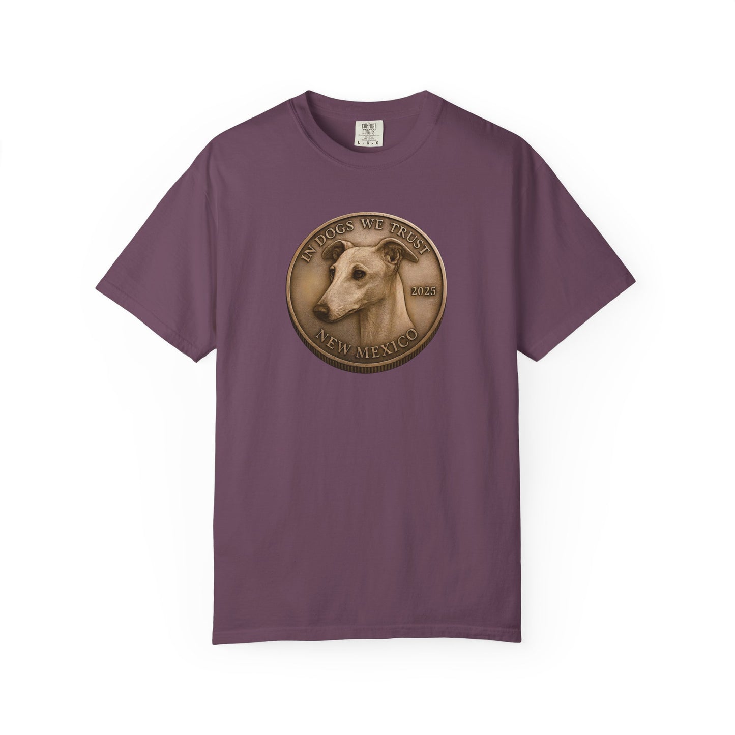New Mexico State Coin T-Shirt Collection - Proud Dog Breed Illustrations