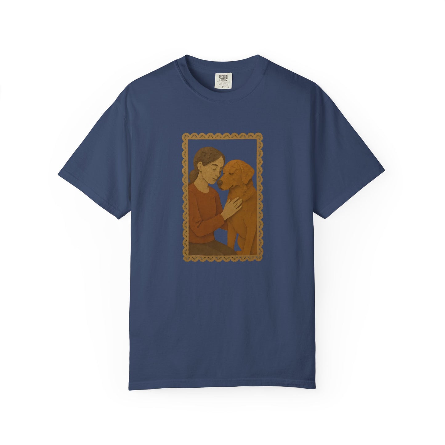 Dog Mom T-shirt - Unisex Garment-Dyed Tee for Pet Lovers
