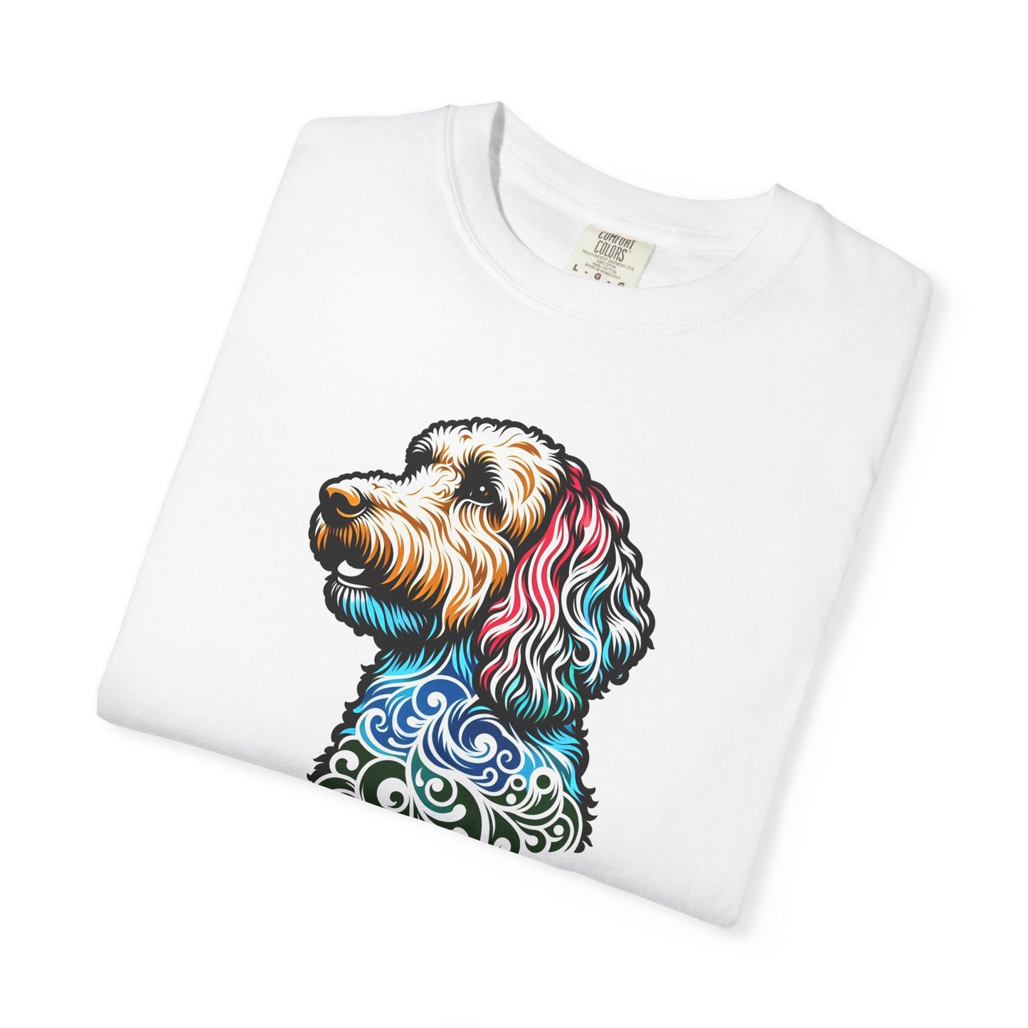Labradoodle Love Tee – Color Splash Edition