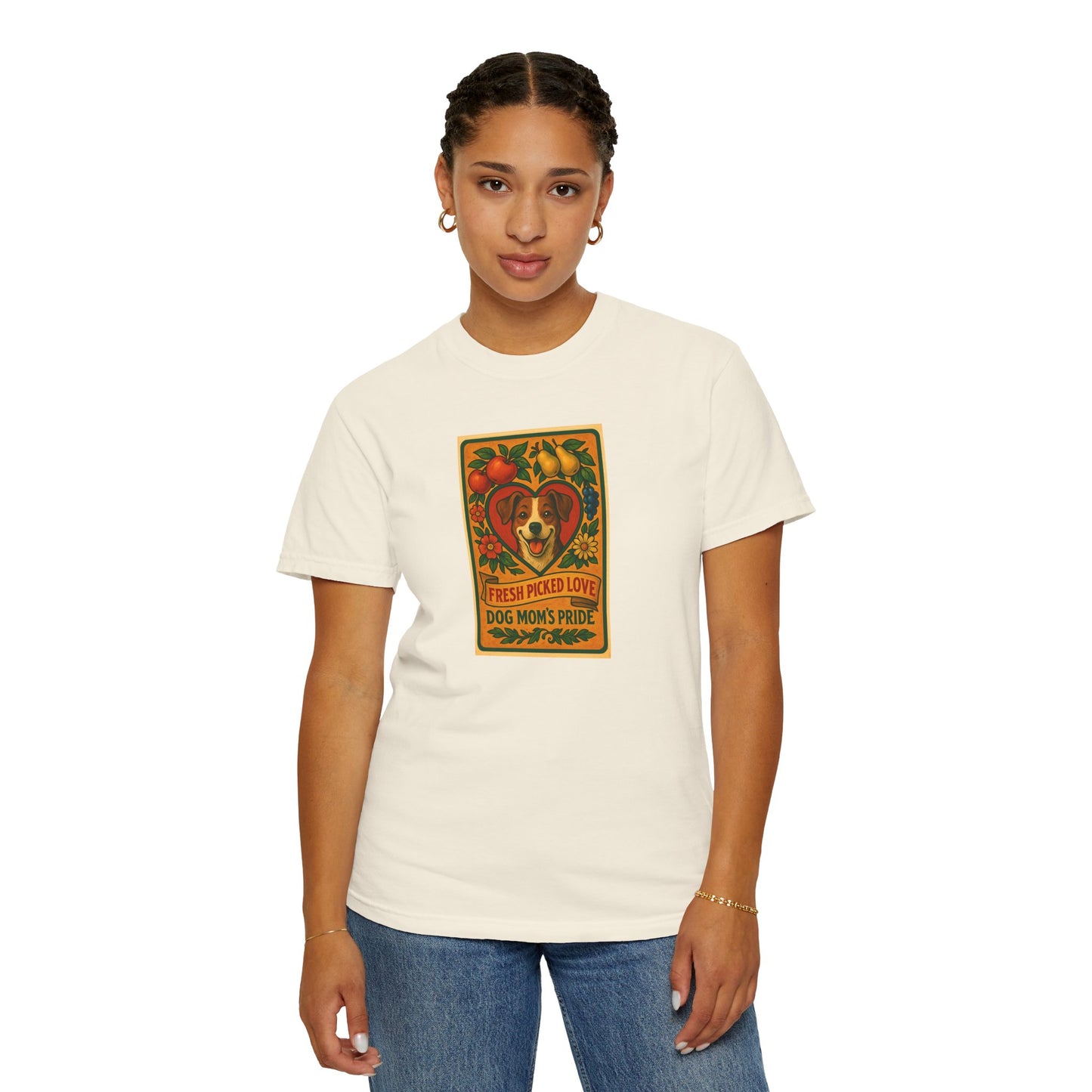 Fresh Picked Love Dog Mom's Pride T-Shirt