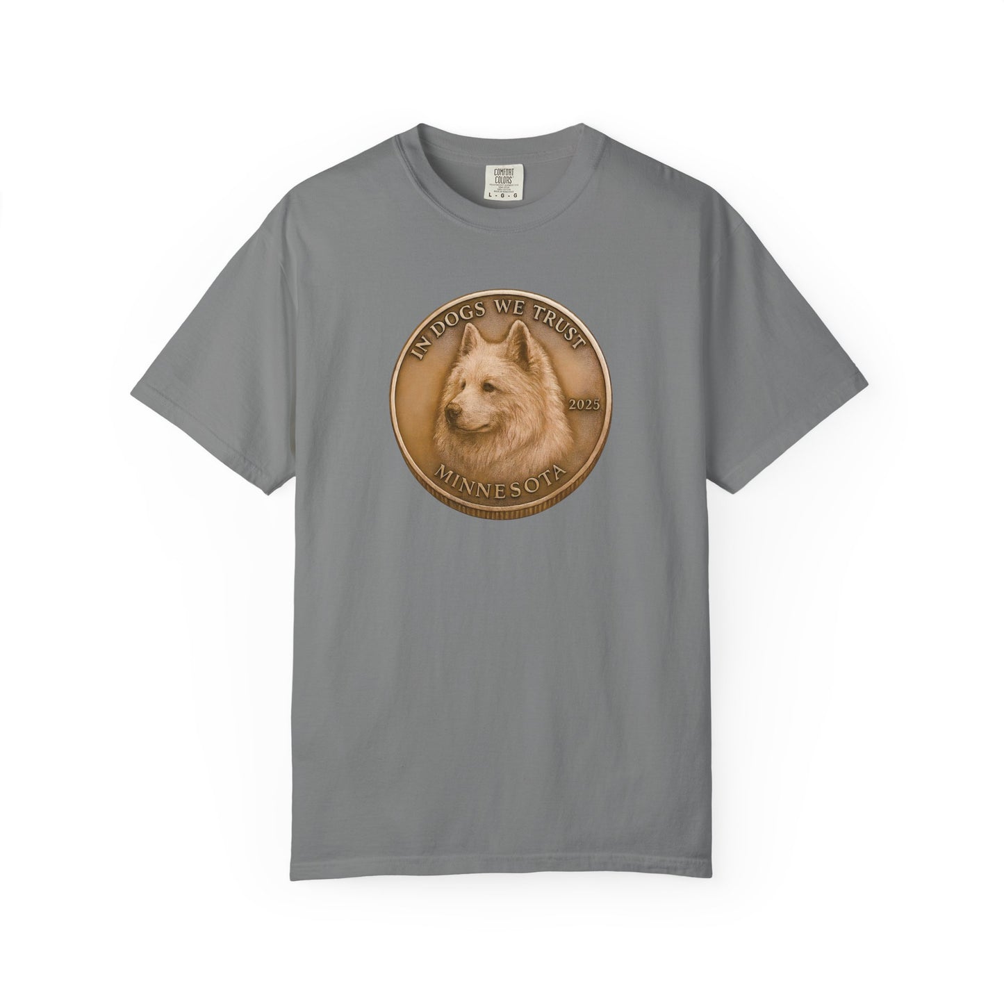 Minnesota State Coin T-Shirt Collection - Proud Dog Breed Illustrations