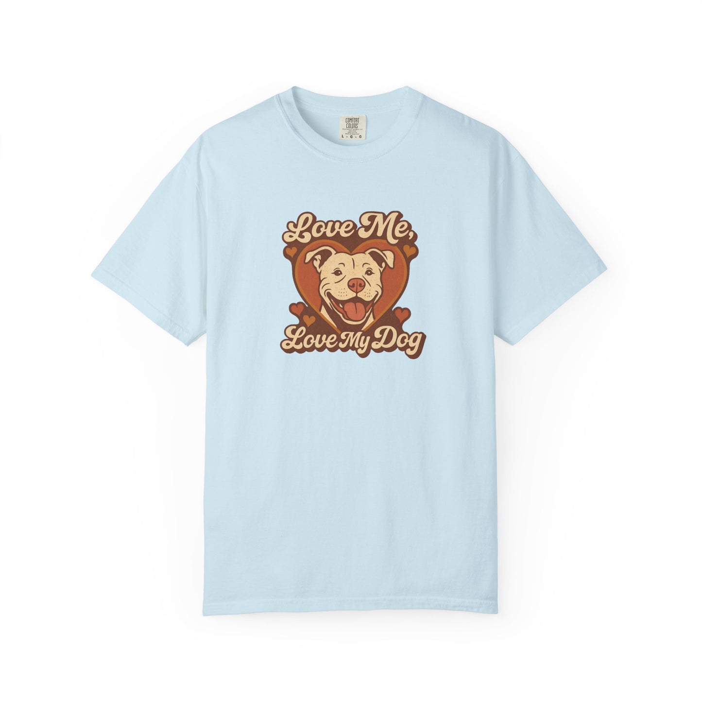 Pitbull Love Me Love My Dog Tee