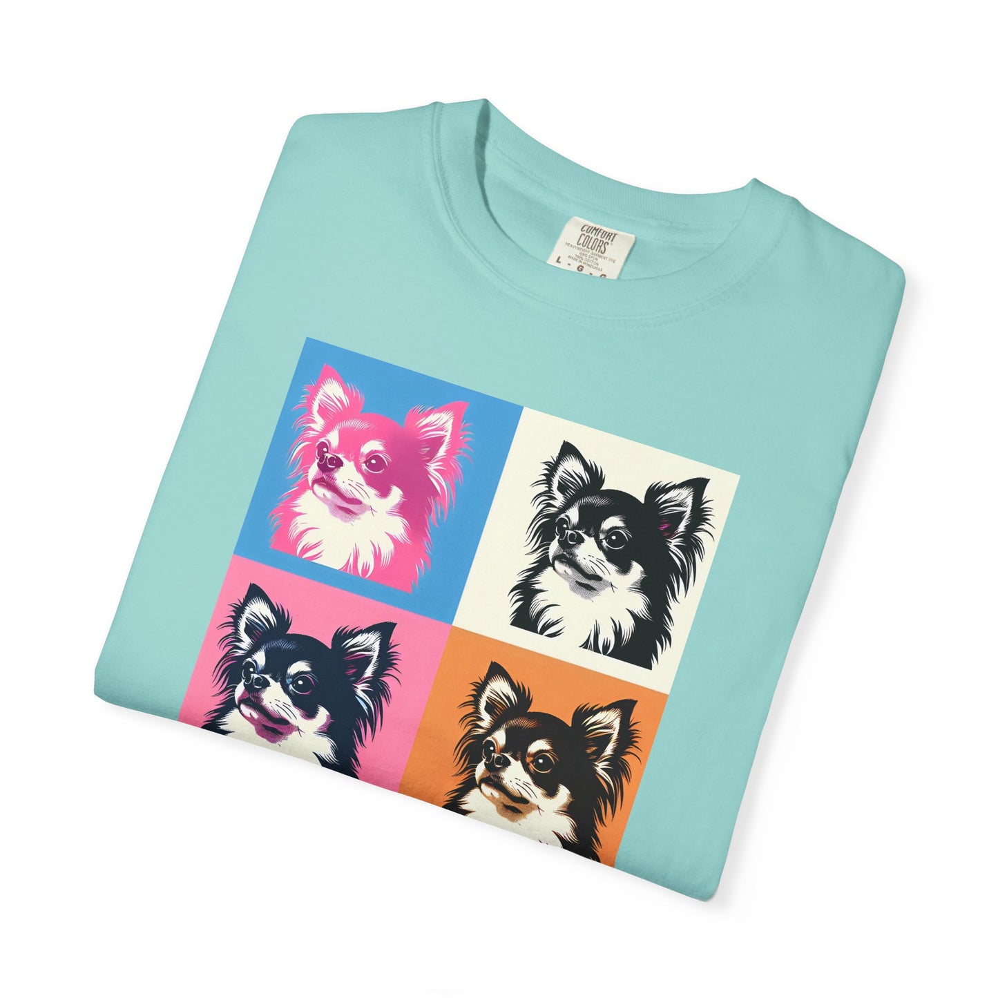 Colorful Chihuahua Unisex T-Shirt - Fun & Playful Pet Lover Gift
