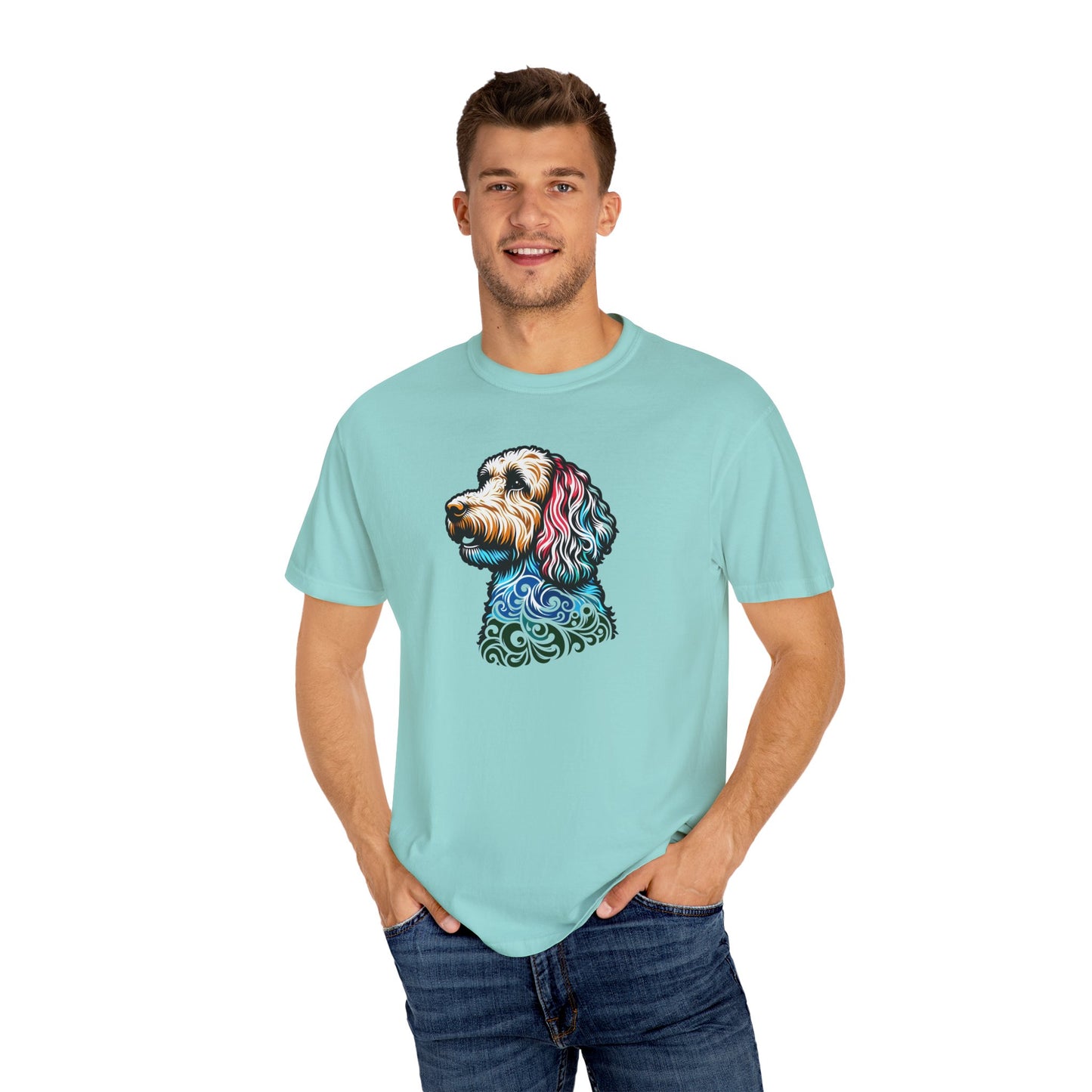 Labradoodle Love Tee – Color Splash Edition
