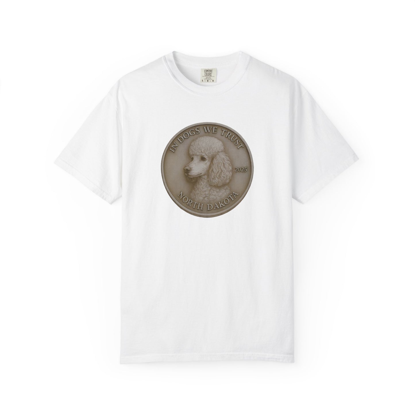 North Dakota State Coin T-Shirt Collection - Proud Dog Breed Illustrations