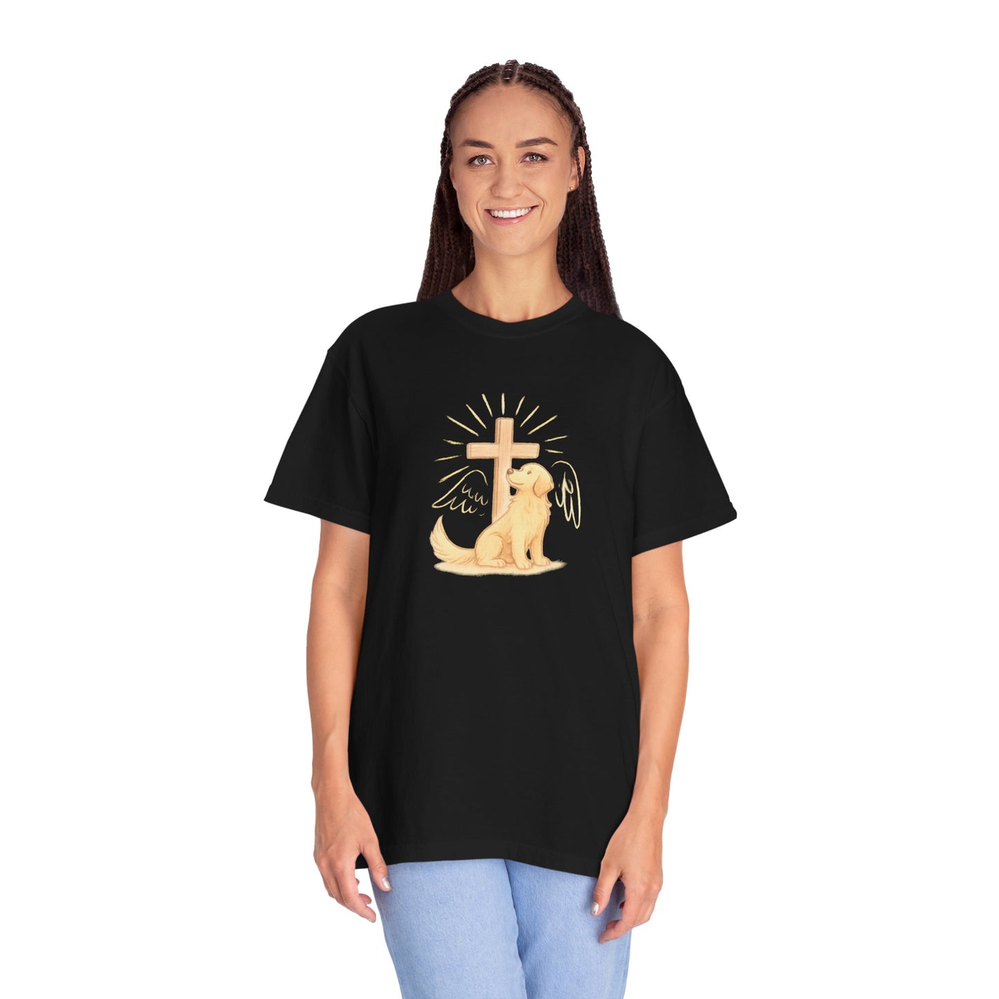 Dog-Inspired Faith T-Shirt, Unisex T-Shirt, Christian Apparel, Pet Lover Gift, Casual Wear, Memorial Shirt