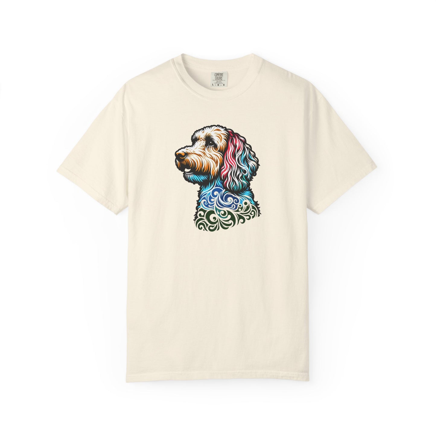 Labradoodle Love Tee – Color Splash Edition