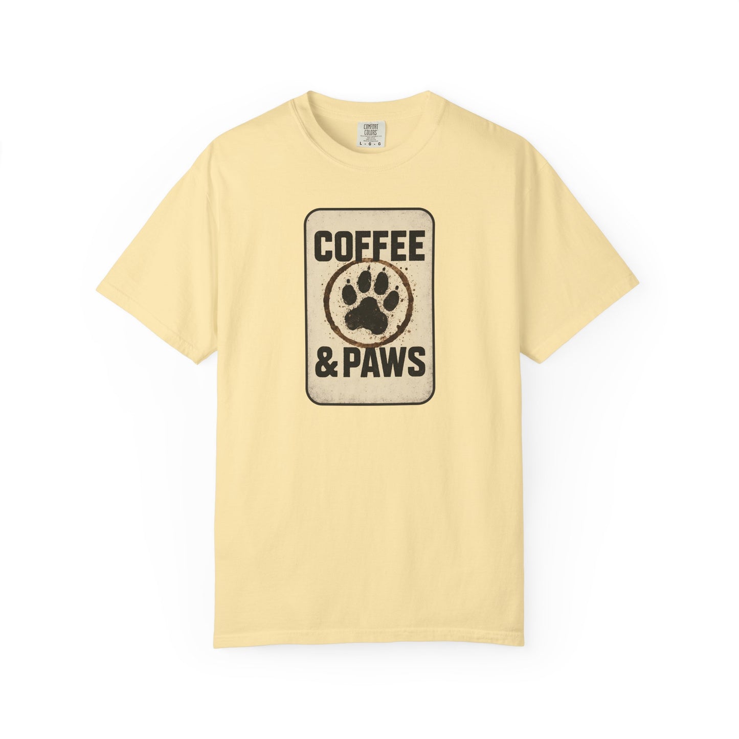 Coffee & Paws Dog Lover T-shirt