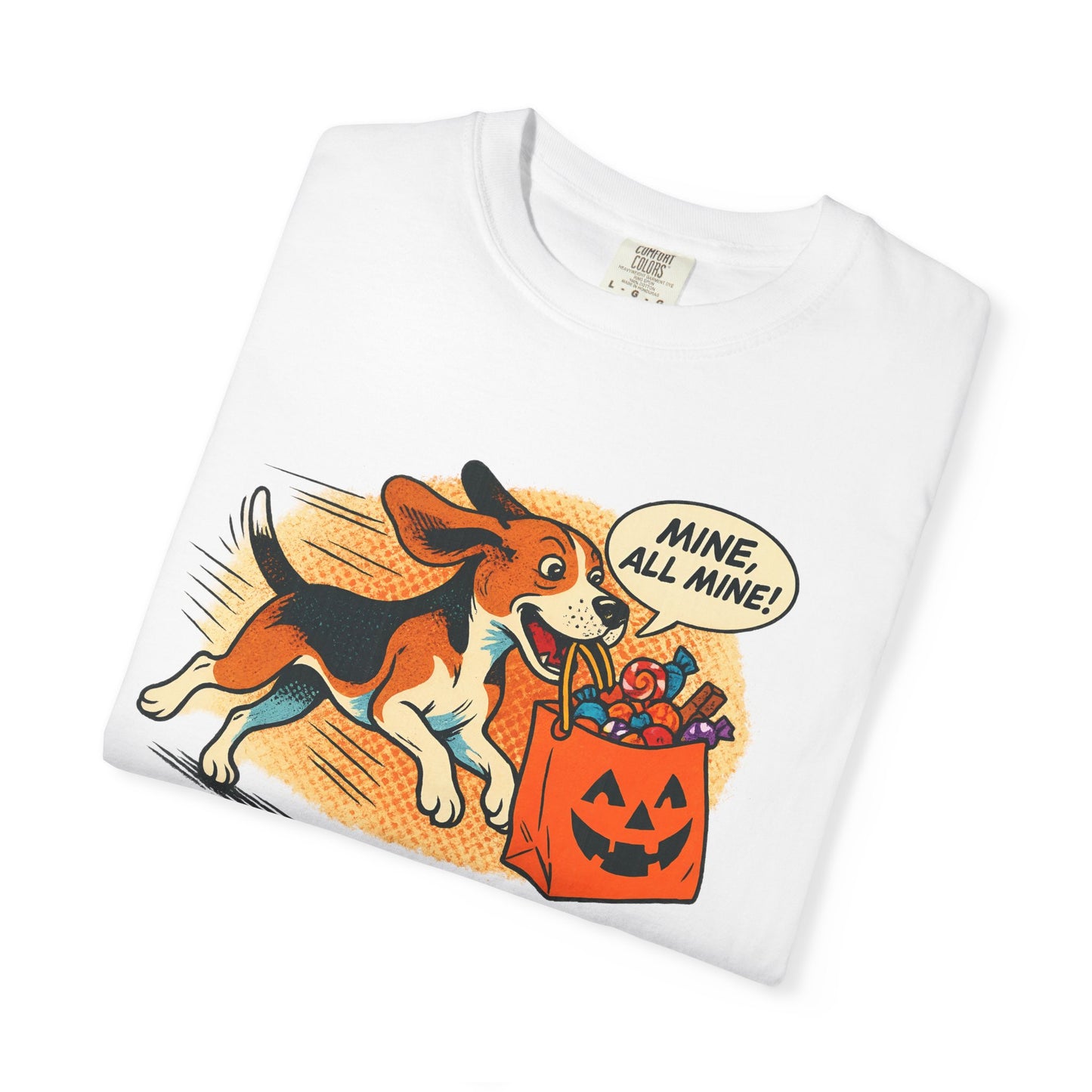 Playful Halloween Dog T-Shirt | Cute Pet Lover Tee, Unisex Graphic Shirt, Funny Fall Apparel, Gift for Dog Owners