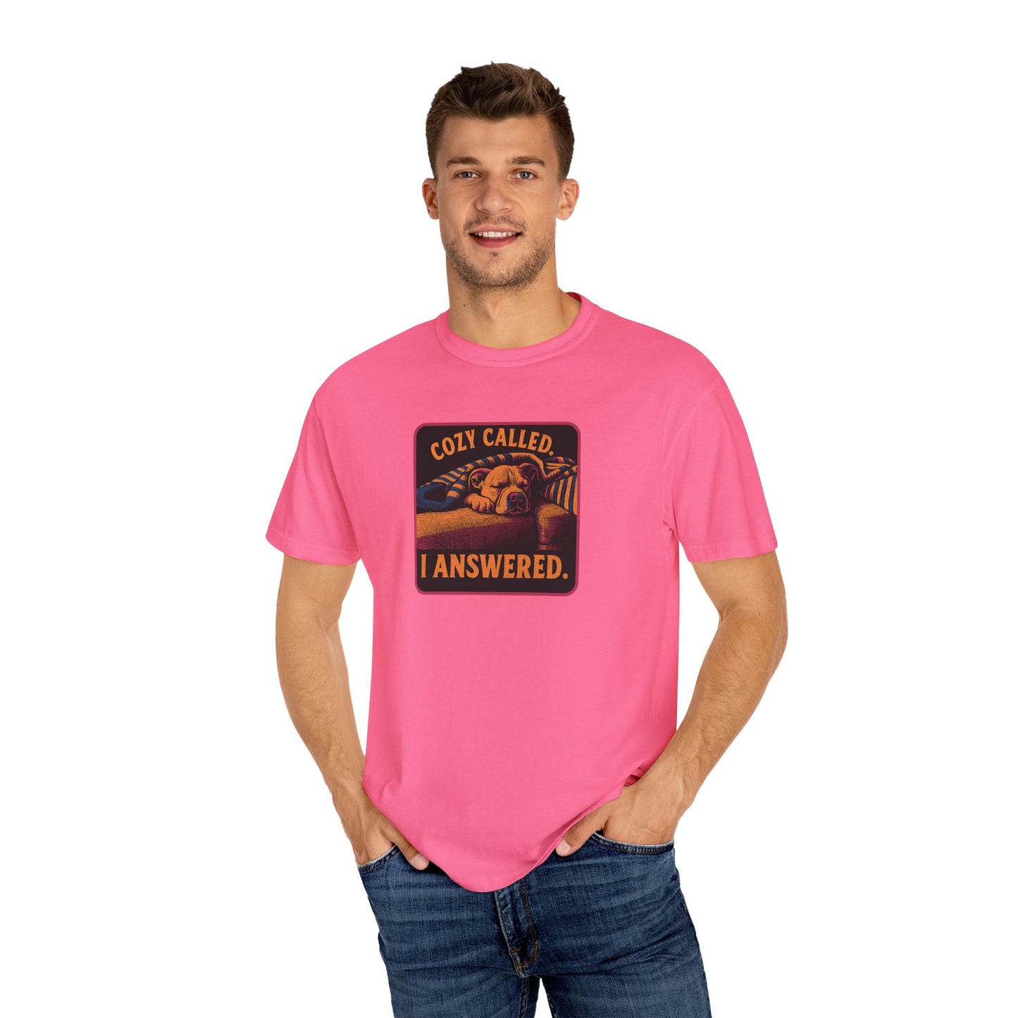 Cozy Called T-Shirt, Unisex Comfortable Tee, Perfect Gift for Relaxation, Casual Wear, Gift for Friends, Cozy Vibes T-Shirt