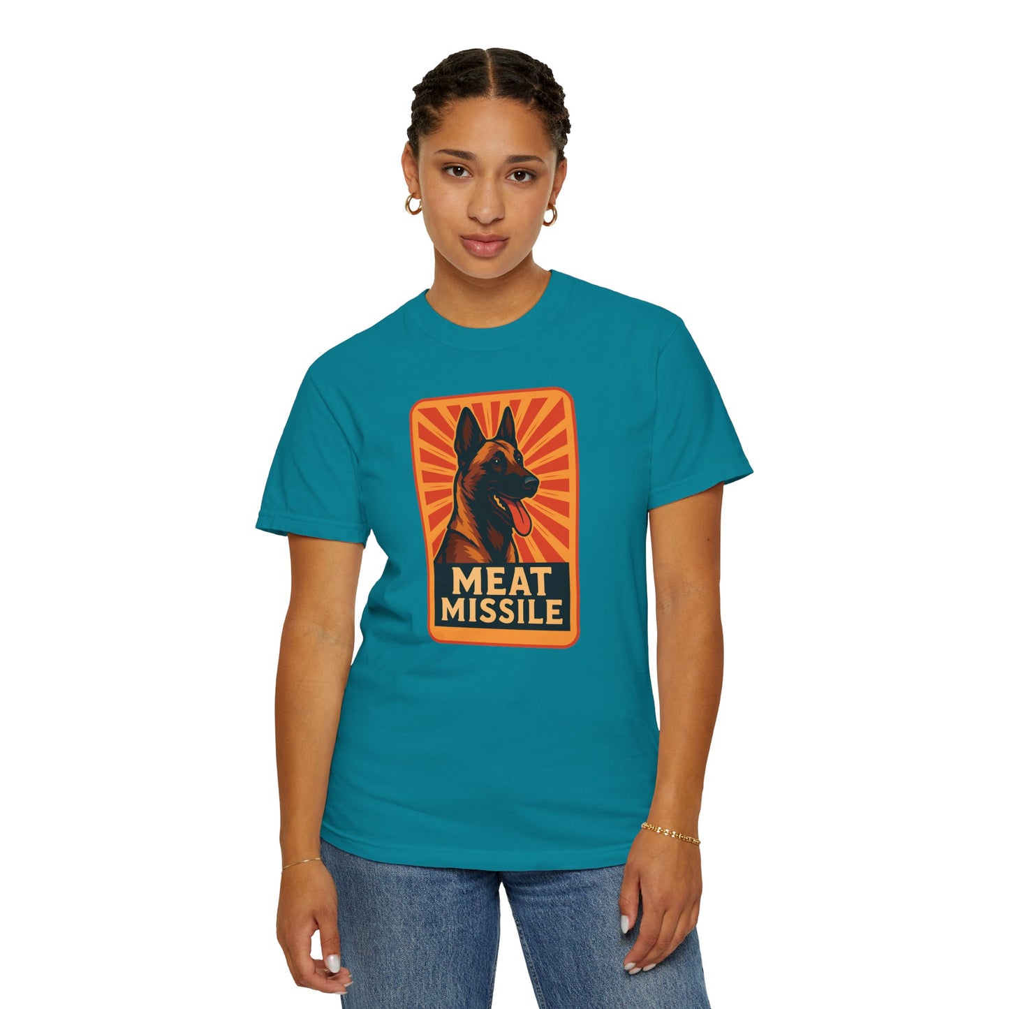 🚀 Belgian Malinois “Meat Missile” Tee