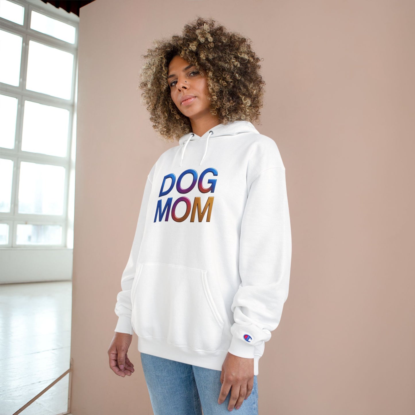 Dog Mom Hooded Sweatshirt, Pet Lover Gift