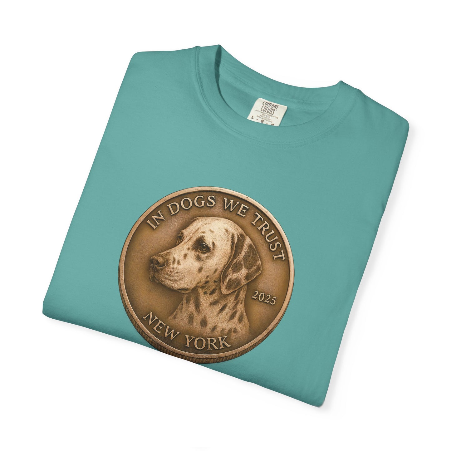 New York State Coin T-Shirt Collection - Proud Dog Breed Illustrations