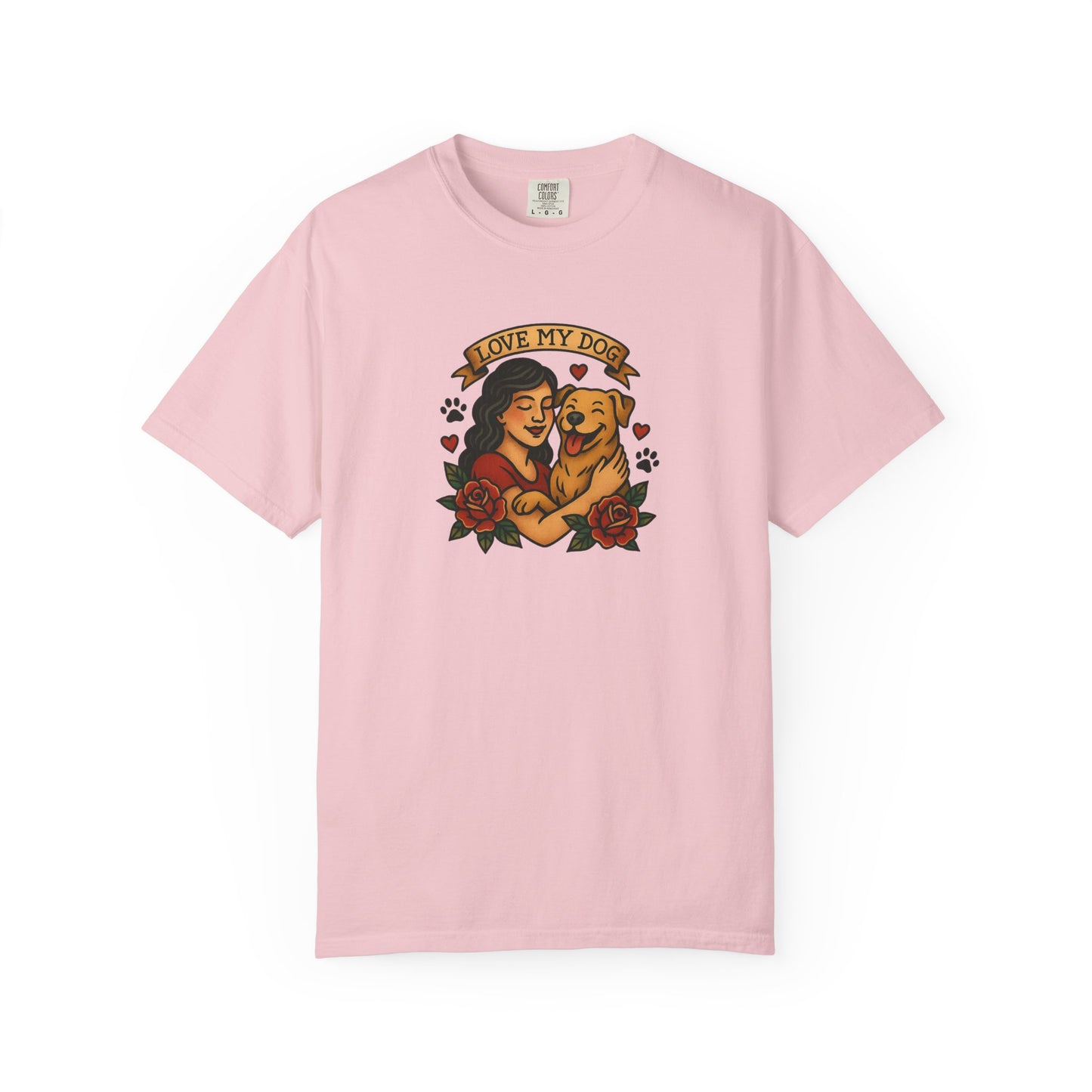 Love My Dog T-Shirt, Cute Dog Lover Tee, Pet Owner Gift, Adoption Awareness Shirt, Casual Everyday Wear