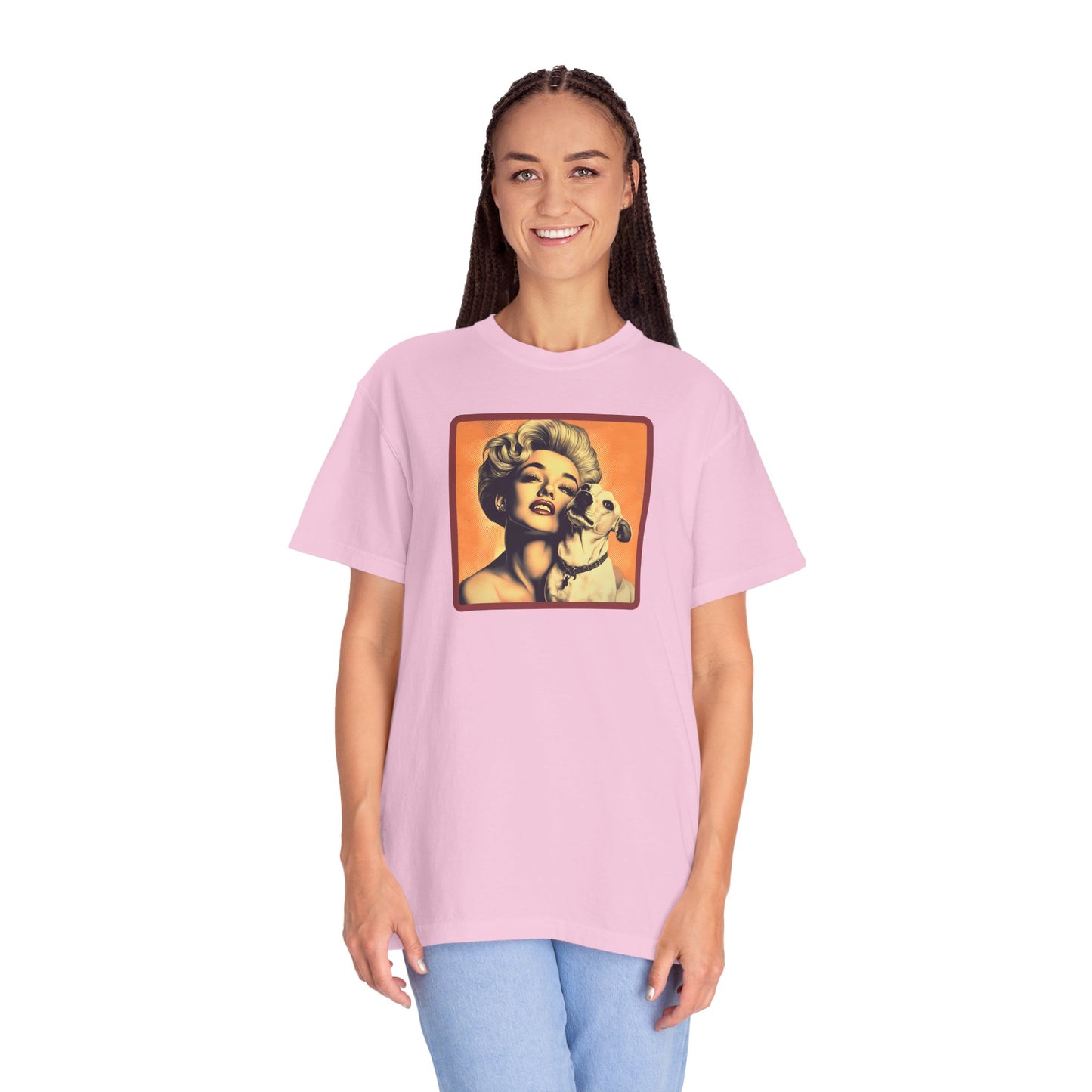 Vintage Poster T-Shirt - Unisex Garment-Dyed Tee