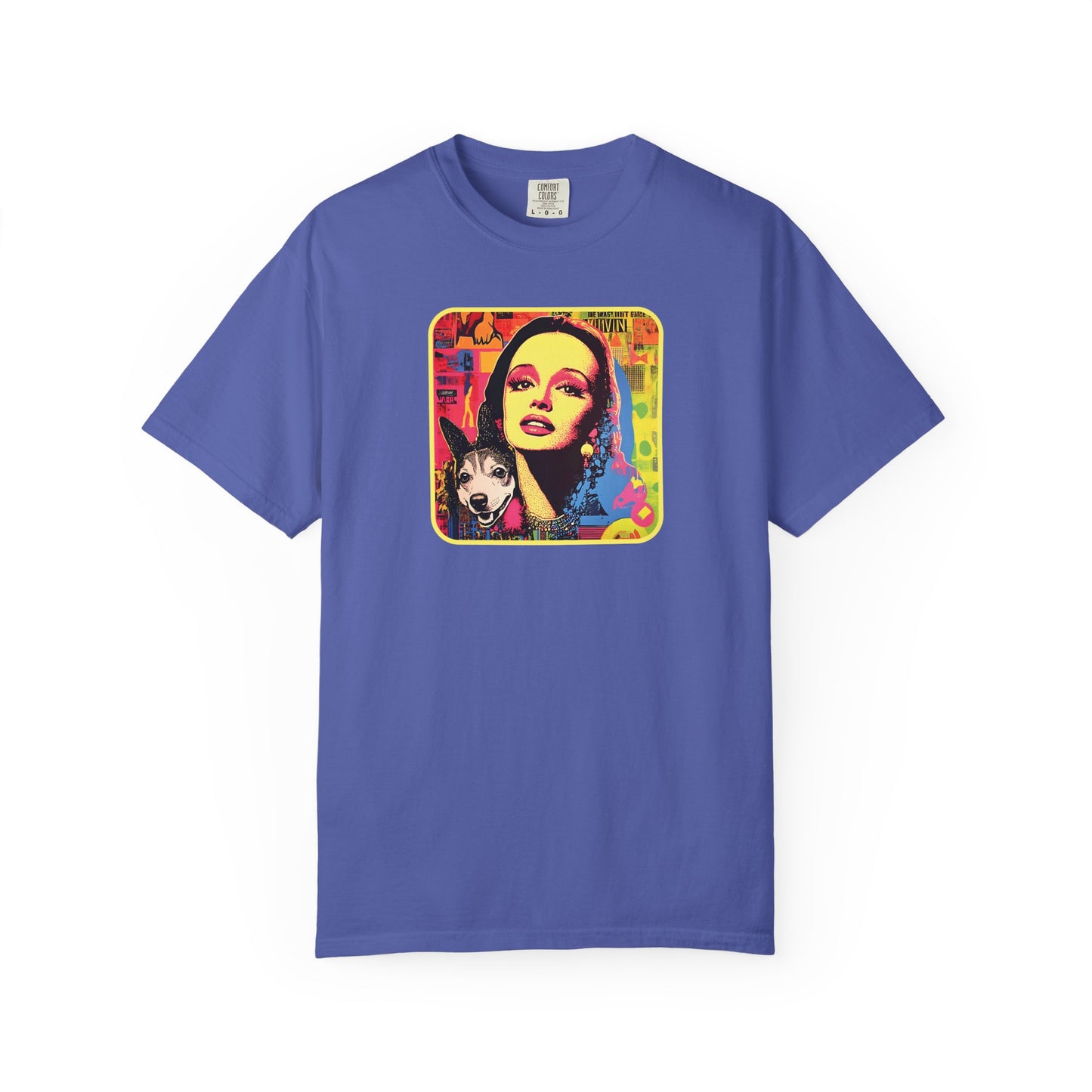 Pop Art Mom and Dog T-Shirt
