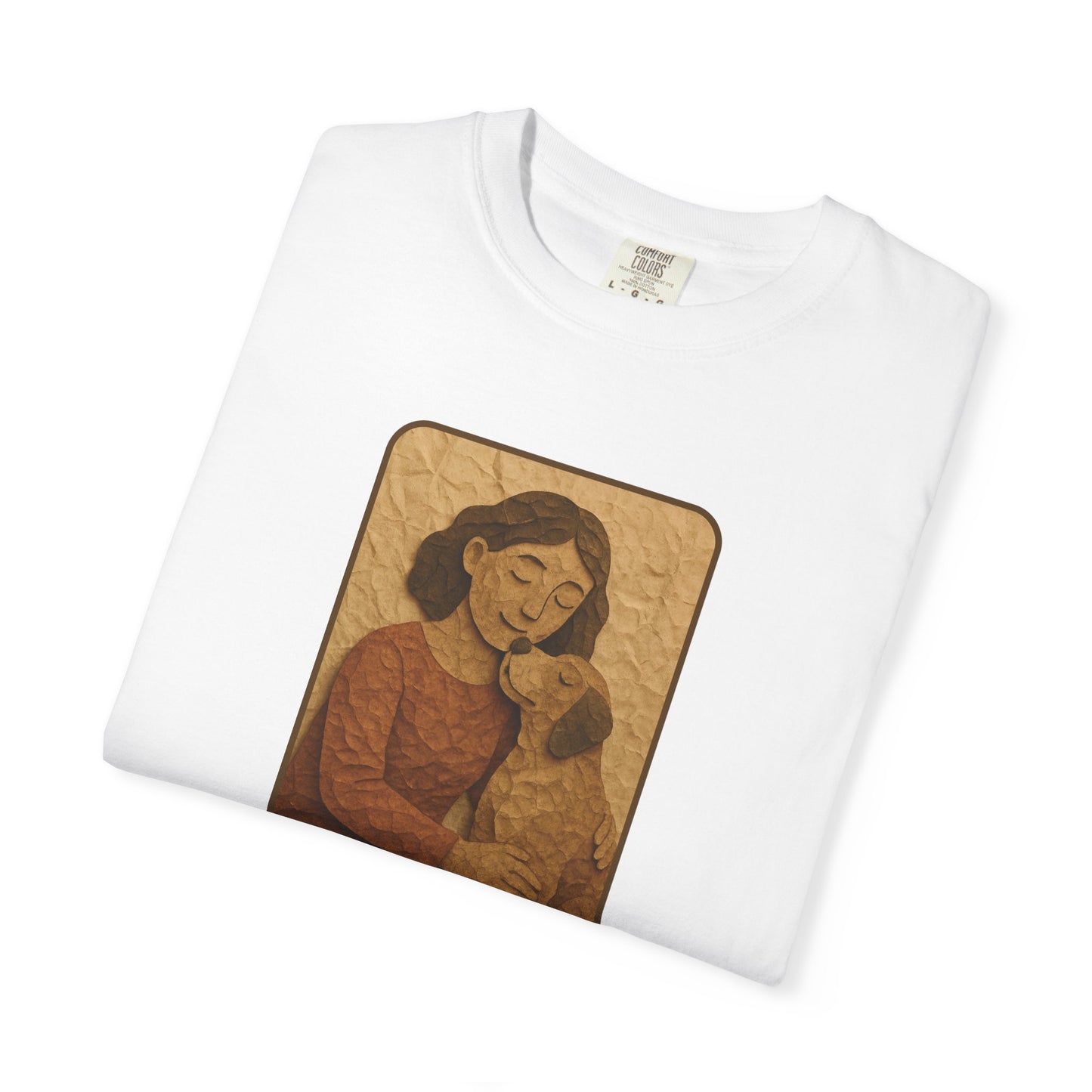Dog Mom T-shirt - Unisex Garment-Dyed Tee for Pet Lovers