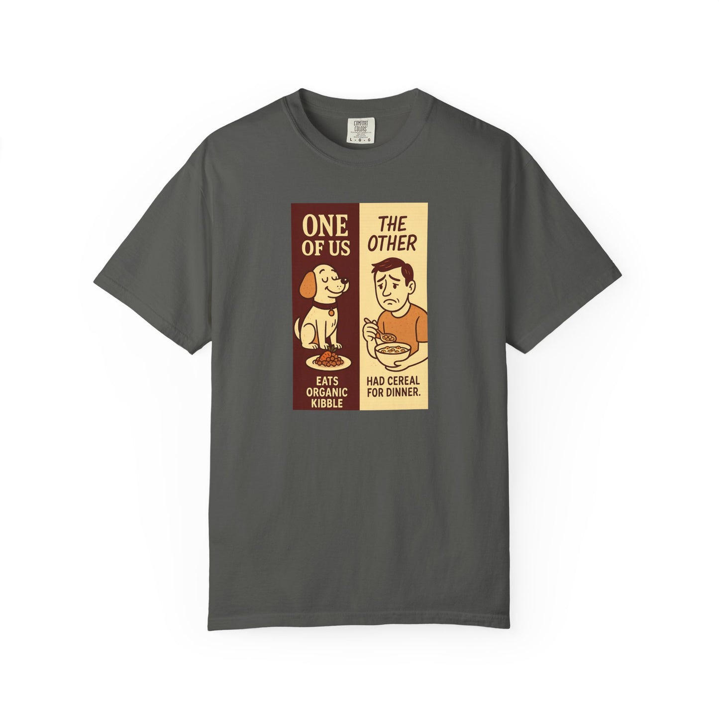 Organic Kibble T-Shirt, Funny Pet Lover Tee