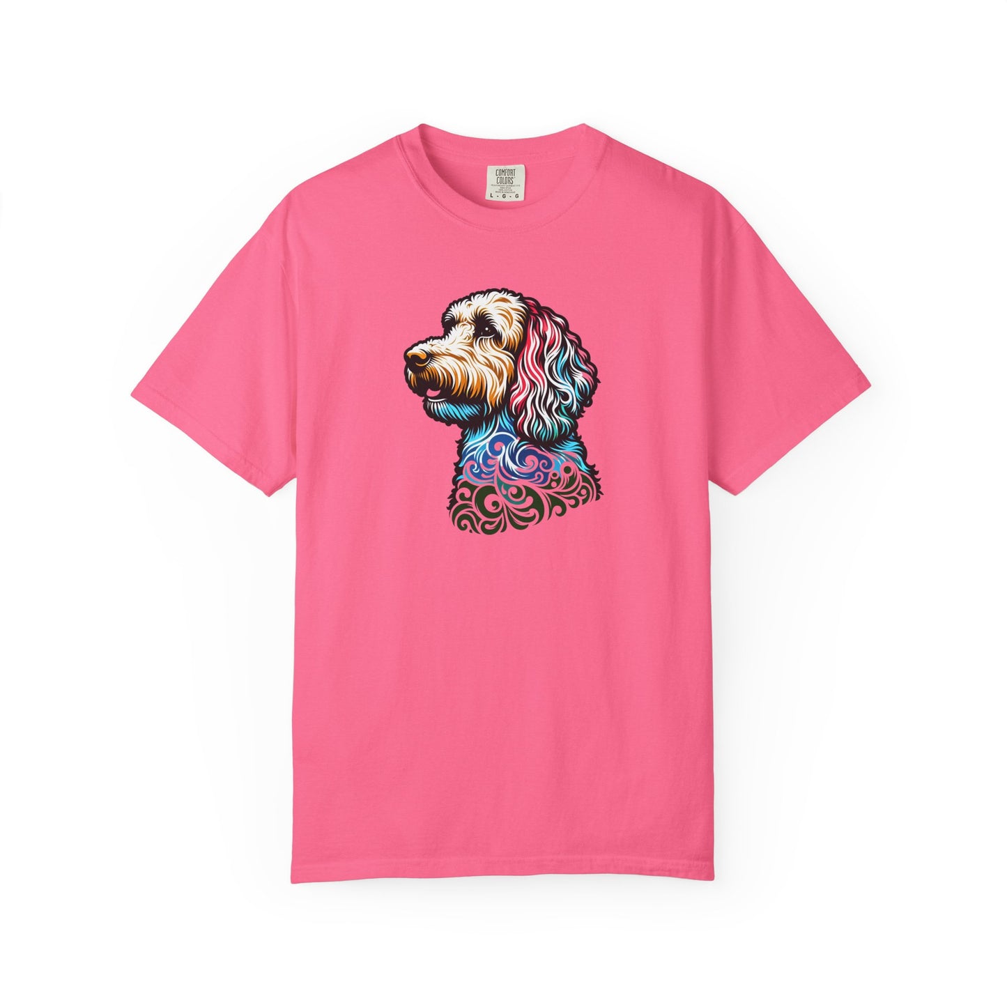 Labradoodle Love Tee – Color Splash Edition
