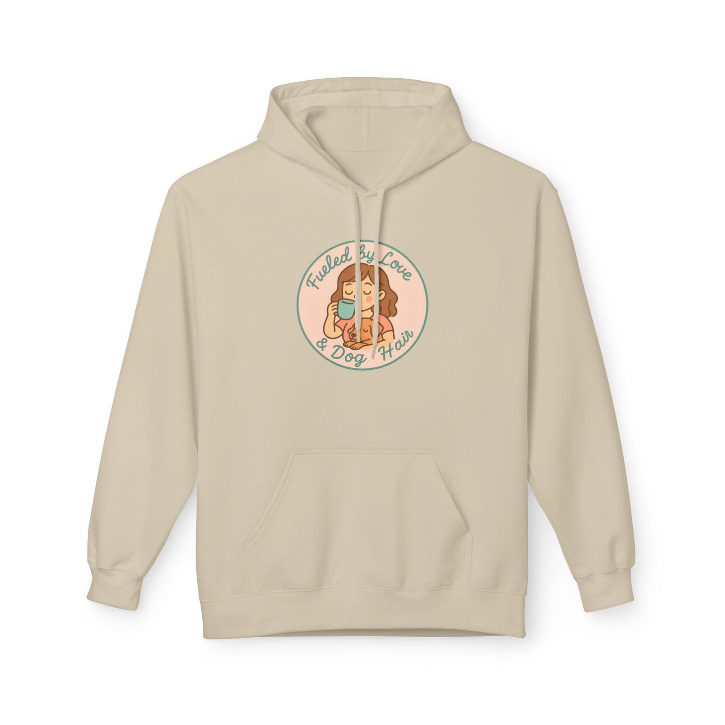 Hoodie for Dog Moms - Unisex Midweight Softstyle Fleece Hoodie