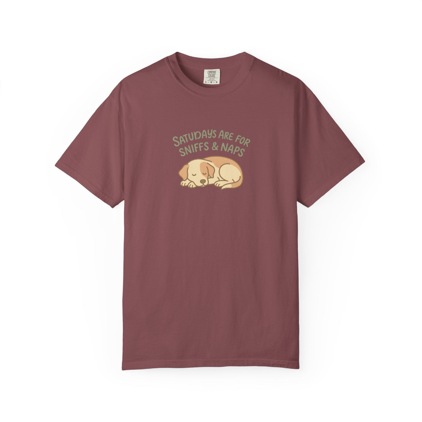 Saturdays are for naps Dog Dad T-Shirt