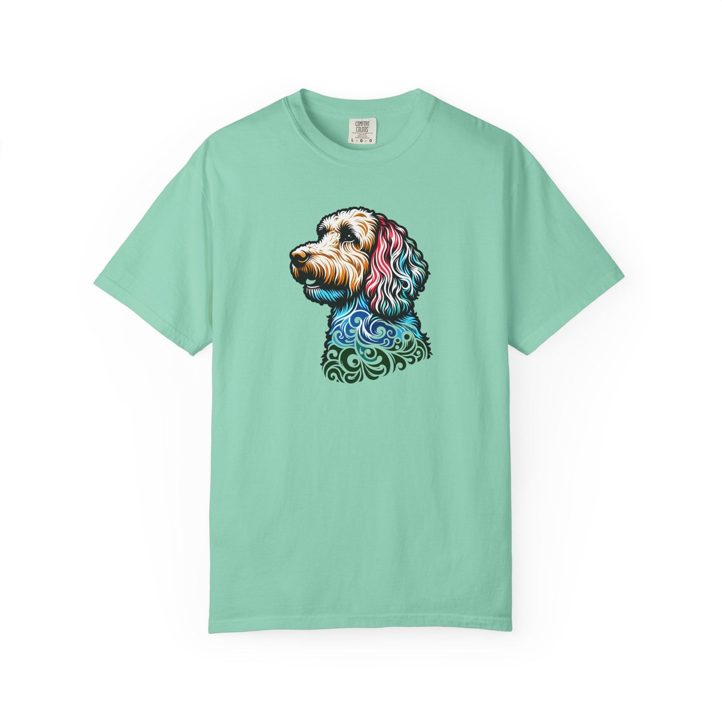 Labradoodle Love Tee – Color Splash Edition