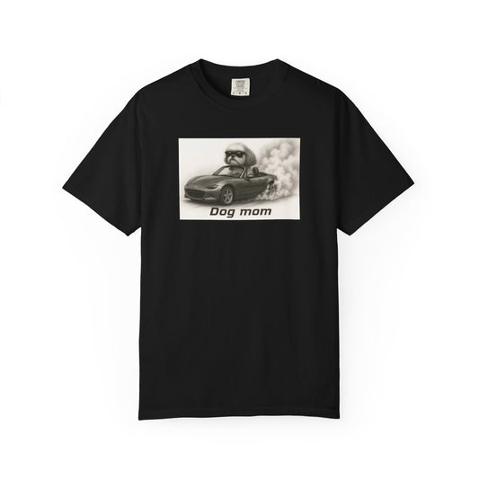 Dog Mom - Shih Tzu - “Cool Dogs in Cool Cars” T-Shirt Collection! 🐶🚗