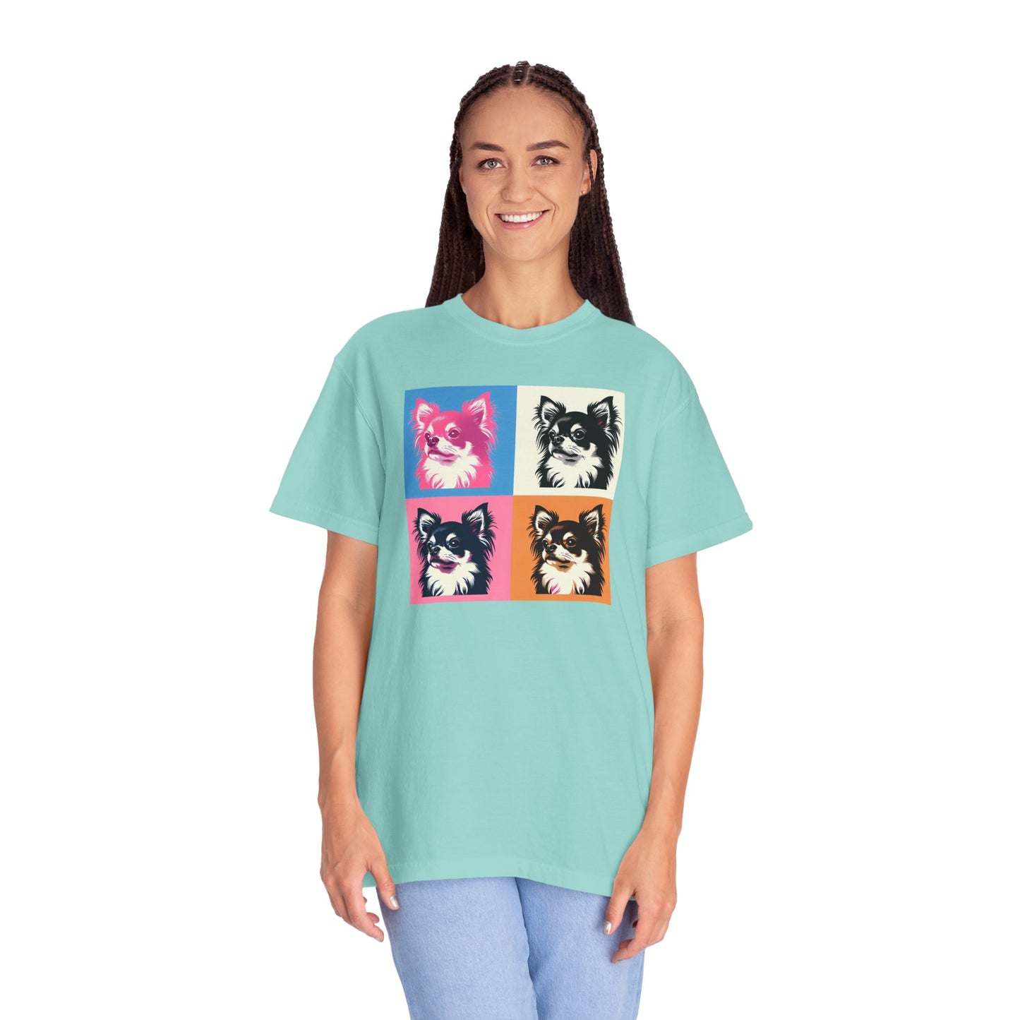 Colorful Chihuahua Unisex T-Shirt - Fun & Playful Pet Lover Gift