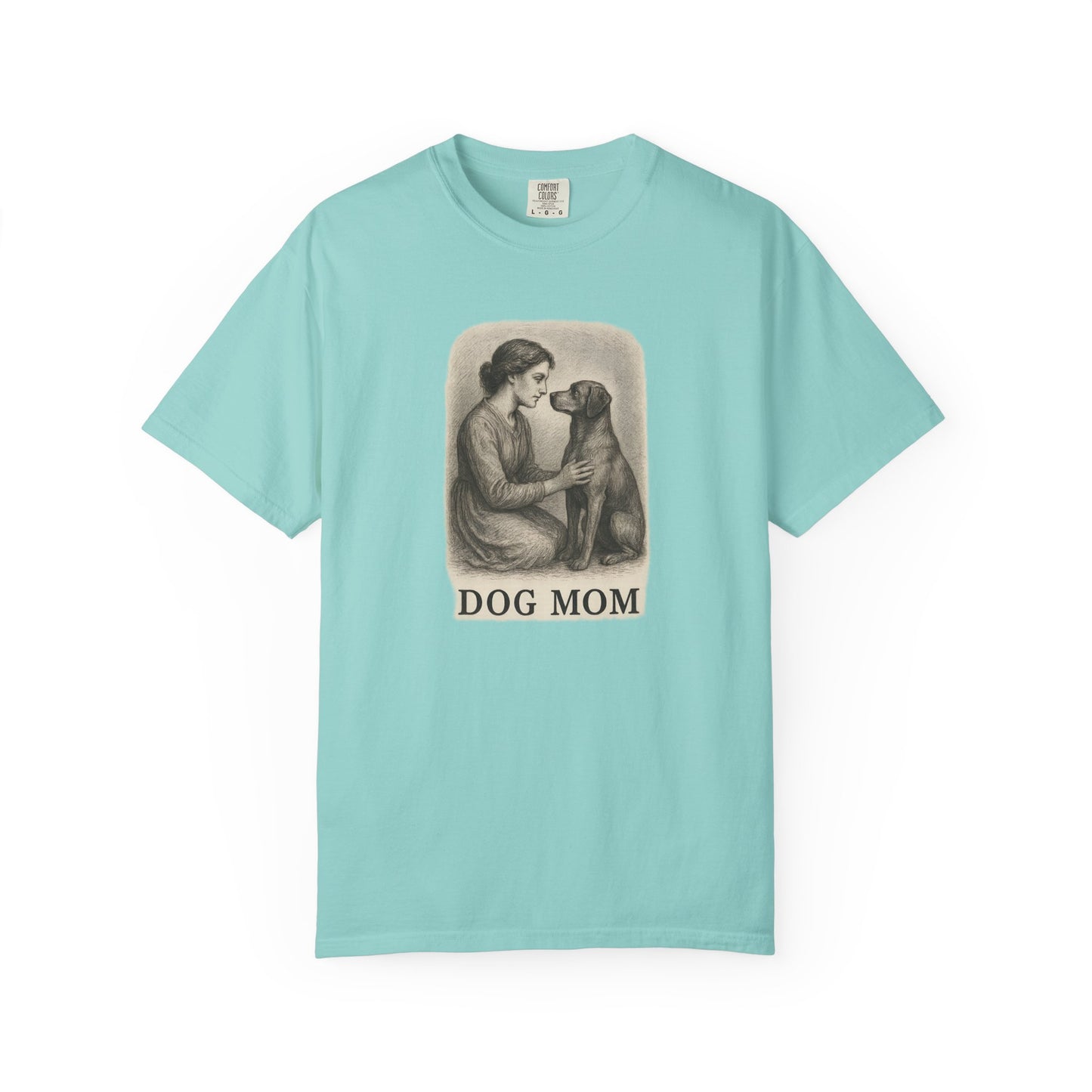Dog Mom Unisex T-Shirt, Cozy Gift for Pet Lovers, Vintage Style Tee, Cute Dog Owner Shirt, Ideal for Birthdays and Holidays