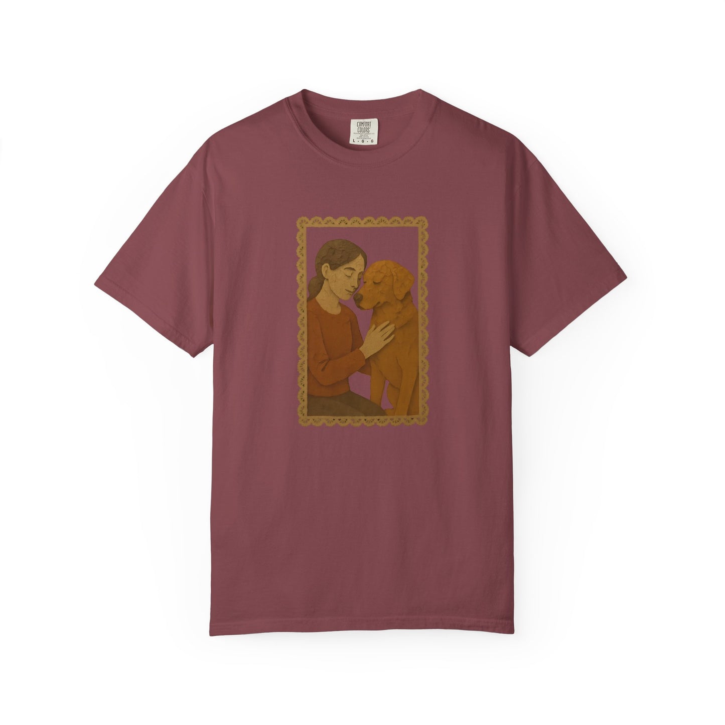 Dog Mom T-shirt - Unisex Garment-Dyed Tee for Pet Lovers