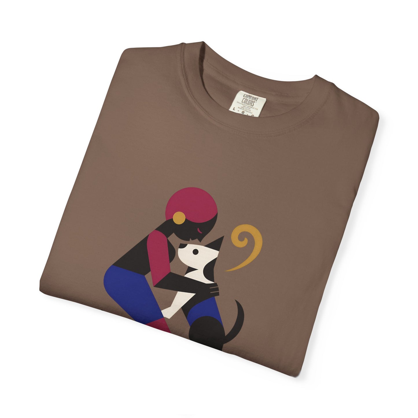 Dog Mom Unisex Garment-Dyed T-Shirt – Perfect Gift for Pet Lovers