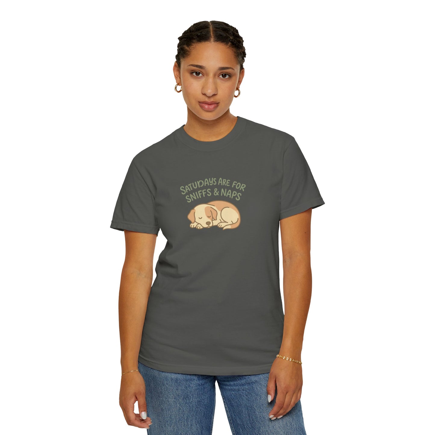 Saturdays are for naps Dog Dad T-Shirt