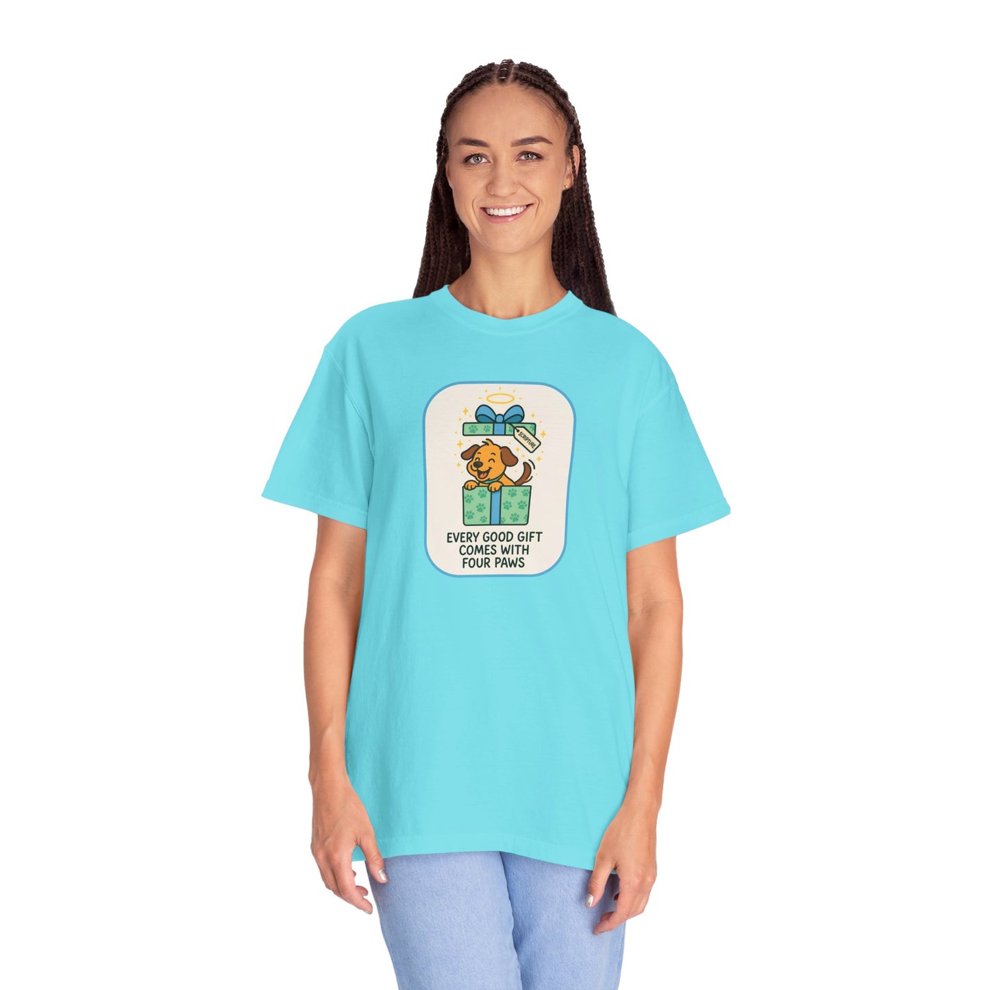 Dog Lover's Gift Tee - Every Good Gift Comes with Four Paws, Pet Owners, Animal Lover Shirt, Unique Gift for Dog Lovers, Casual [...]