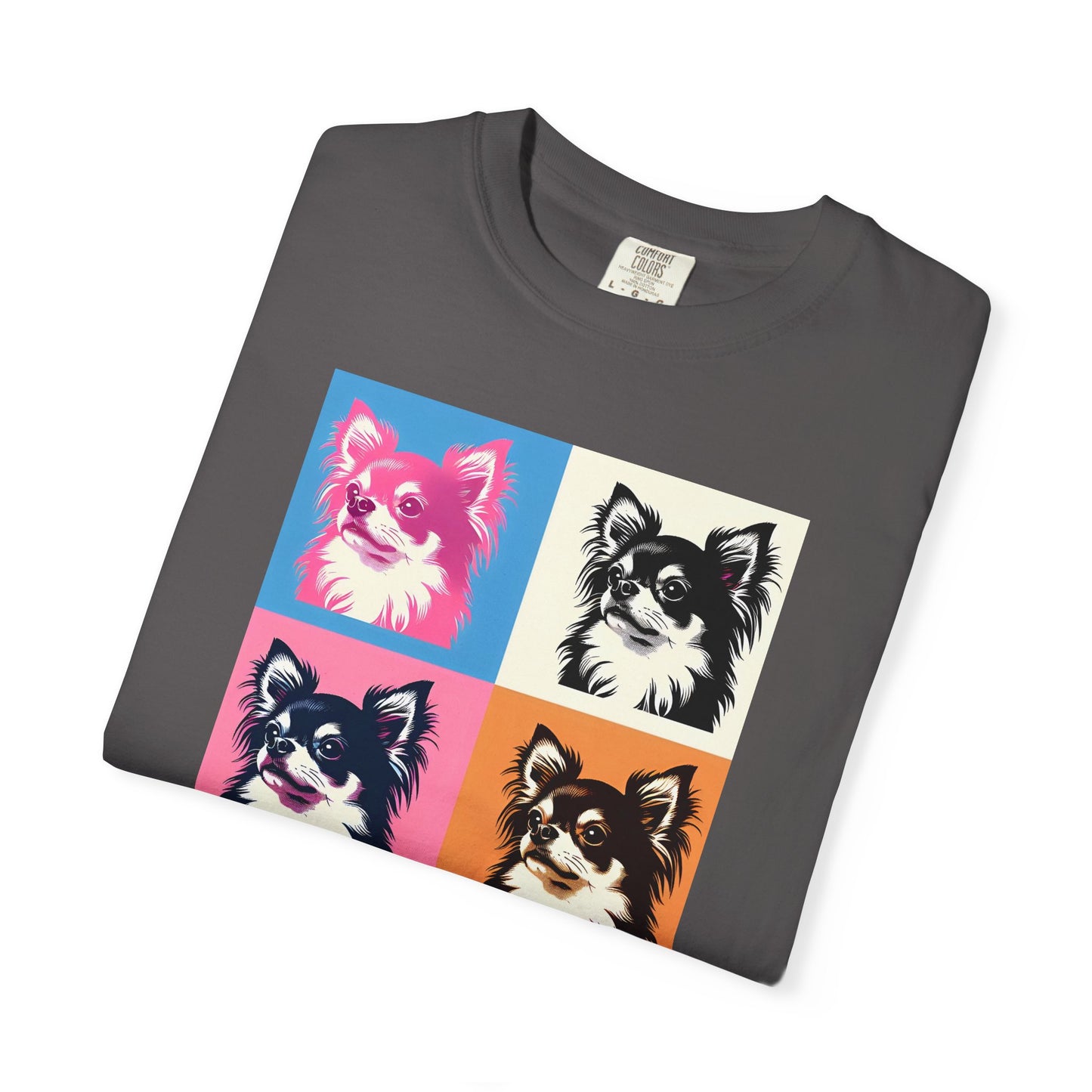 Colorful Chihuahua Unisex T-Shirt - Fun & Playful Pet Lover Gift