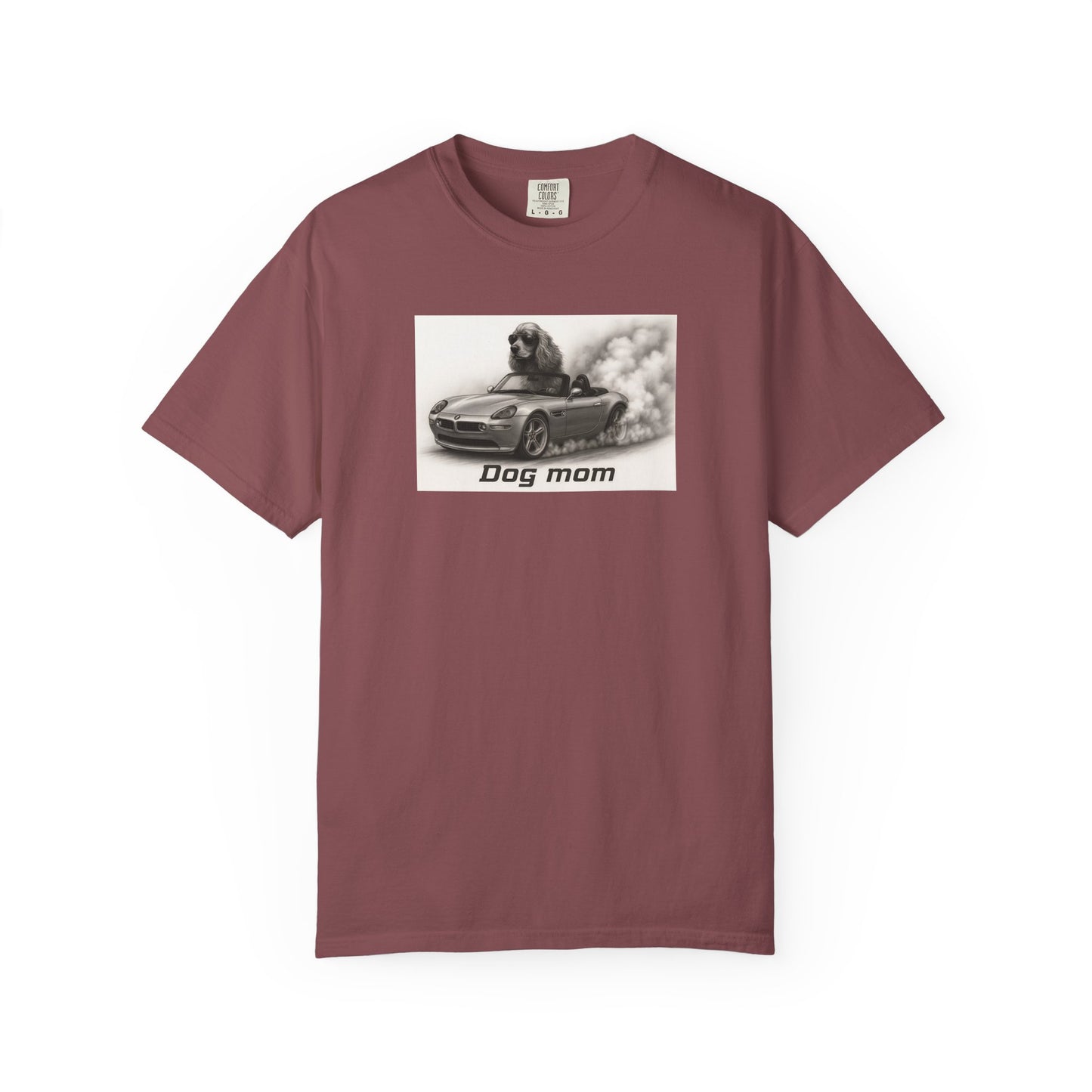 Dog Mom - Cocker Spaniel - “Cool Dogs in Cool Cars” T-Shirt Collection