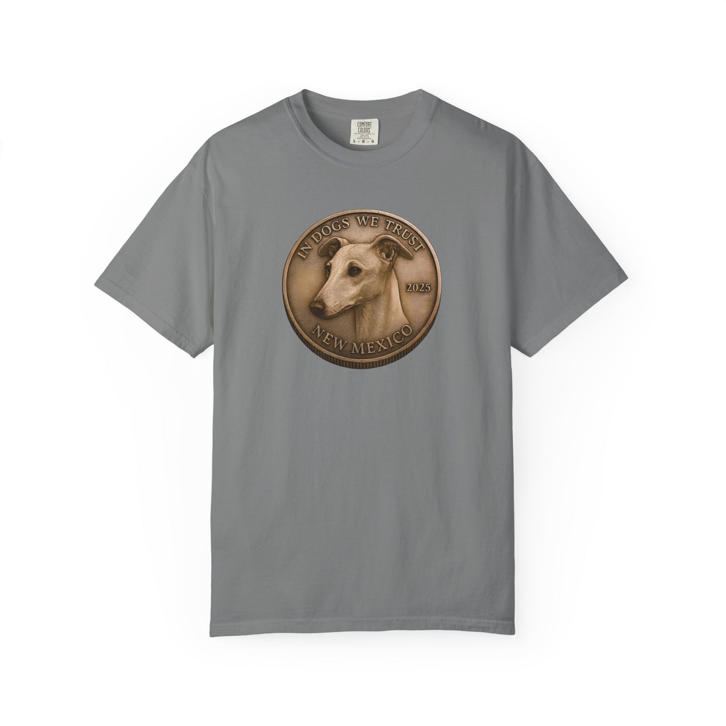 New Mexico State Coin T-Shirt Collection - Proud Dog Breed Illustrations